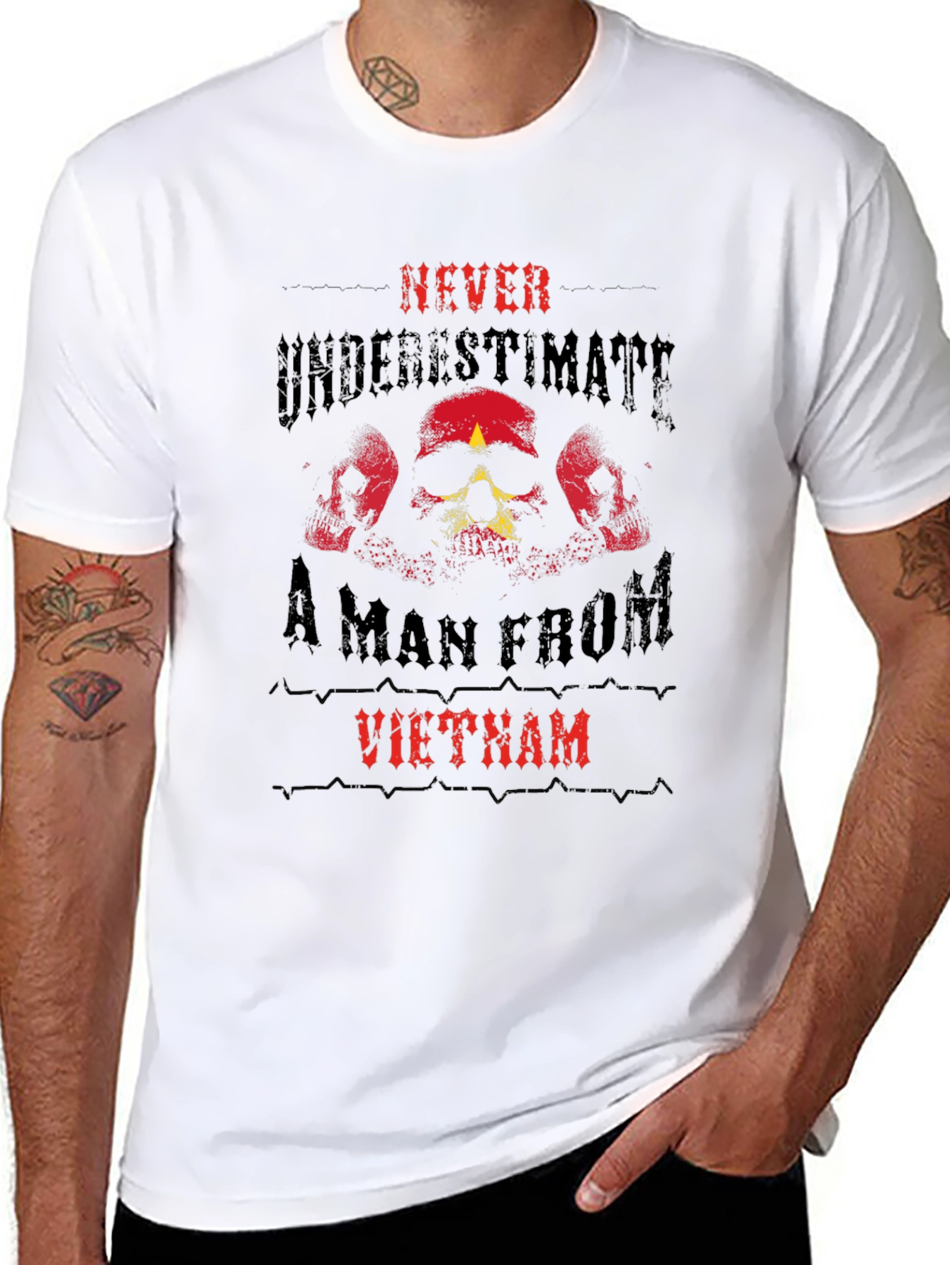 Never Underestimate A Man From Vietnam T-Shirt
