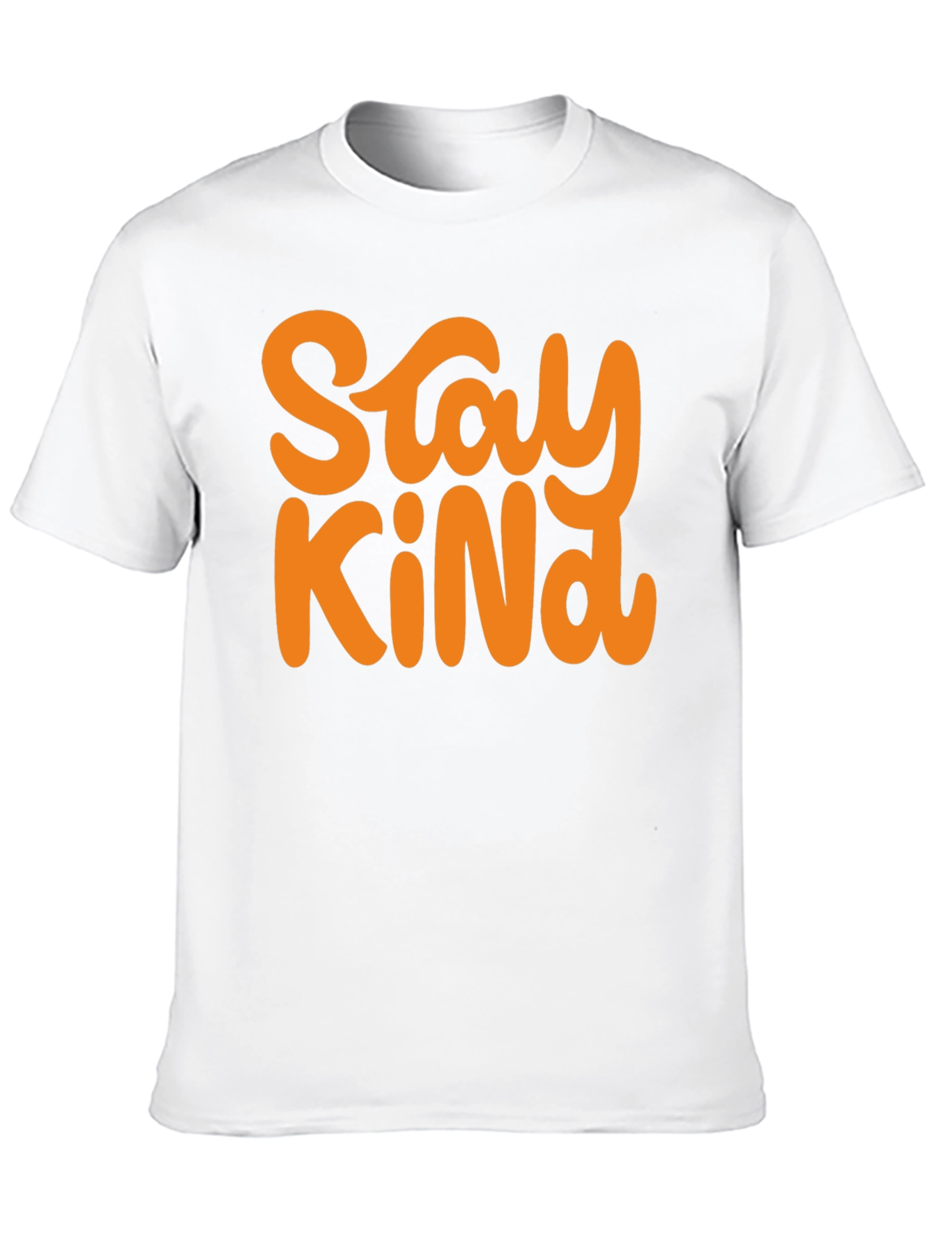 Stay Kind Graphic Tee - Black Cotton T-Shirt