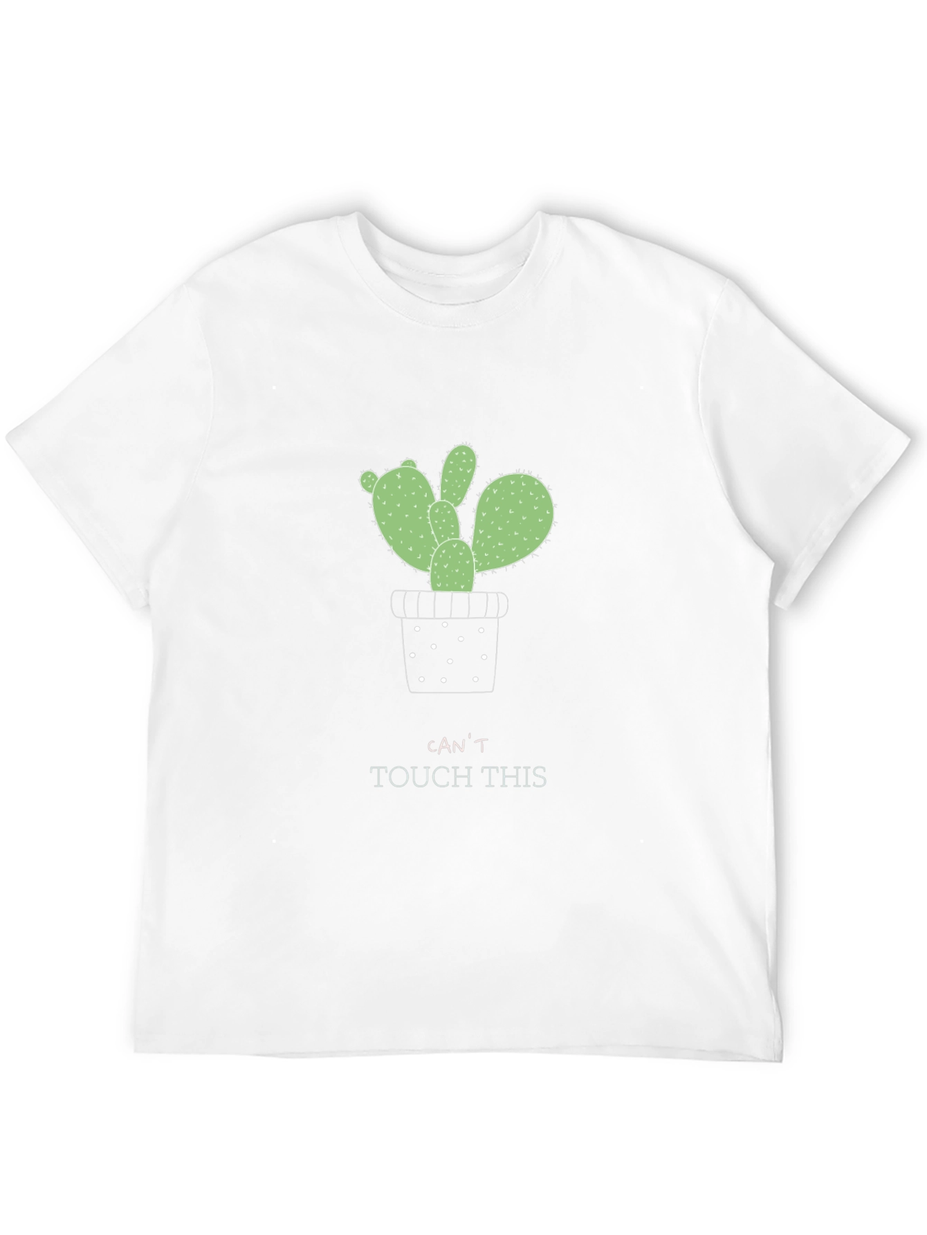 Cactus Graphic T-Shirt - Cant Touch This