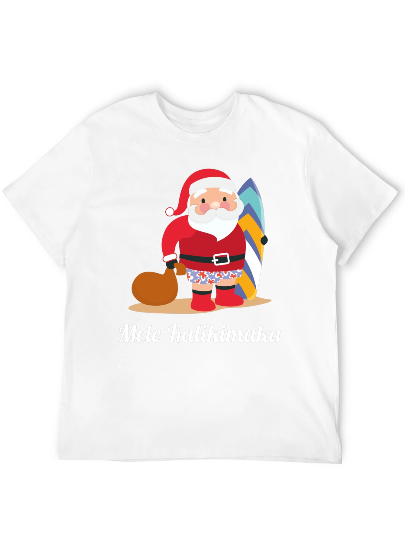 Mele Kalikimaka Santa T-Shirt