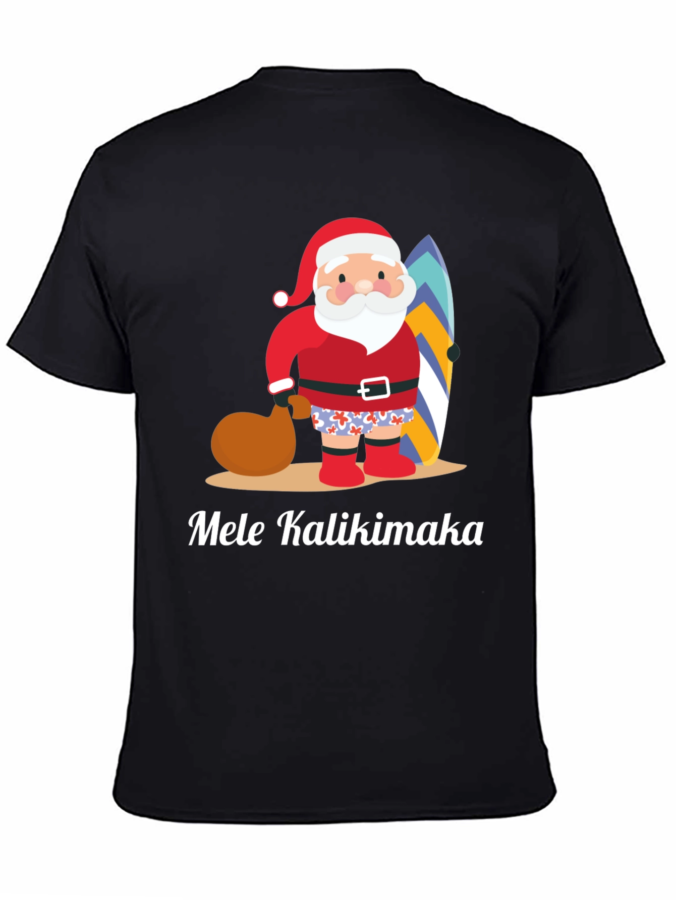 Mele Kalikimaka Santa T-Shirt