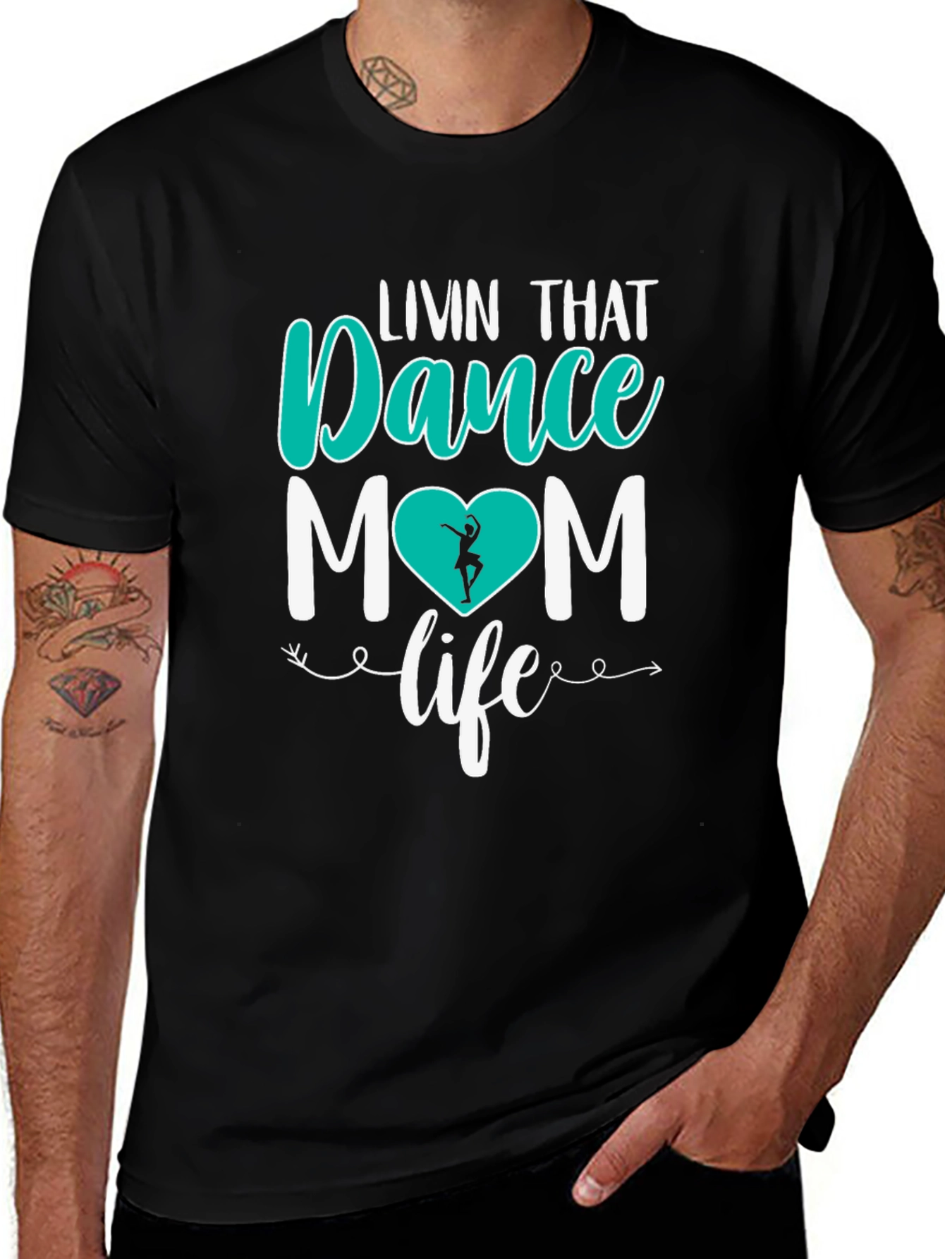 Dance Mom T-Shirt - Livin That Life