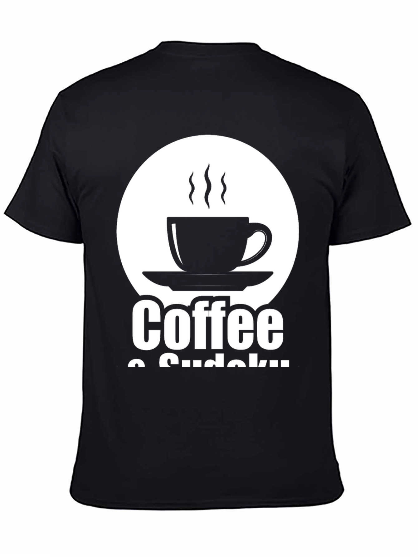Coffee & Sudoku Graphic Tee