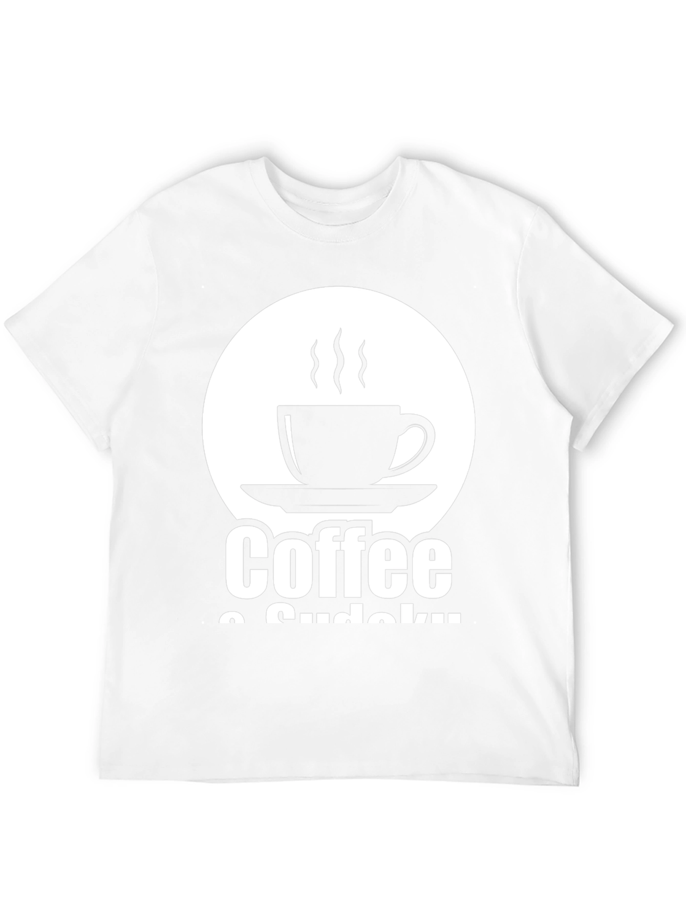 Coffee & Sudoku Graphic Tee