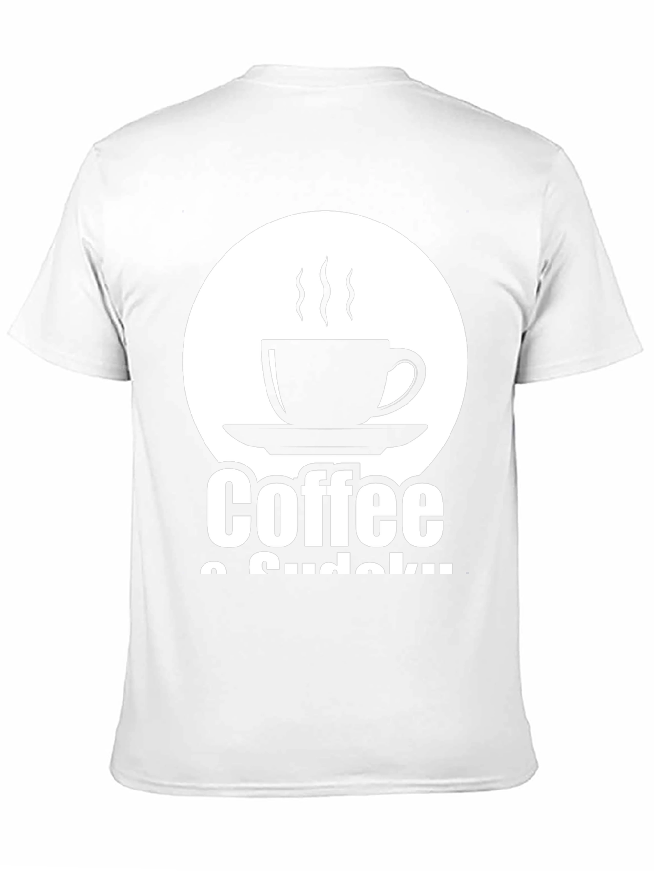 Coffee & Sudoku Graphic Tee