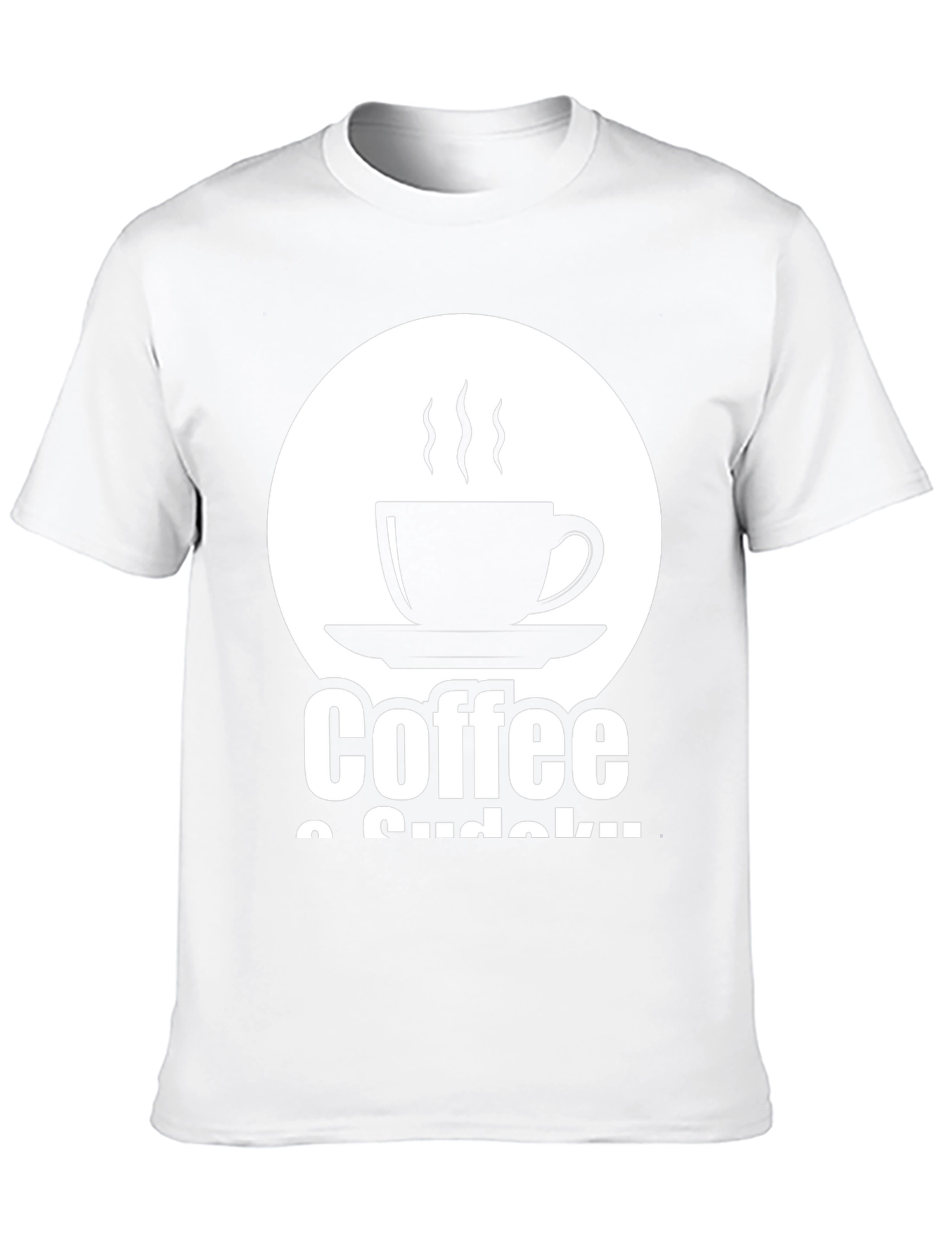 Coffee & Sudoku Graphic Tee