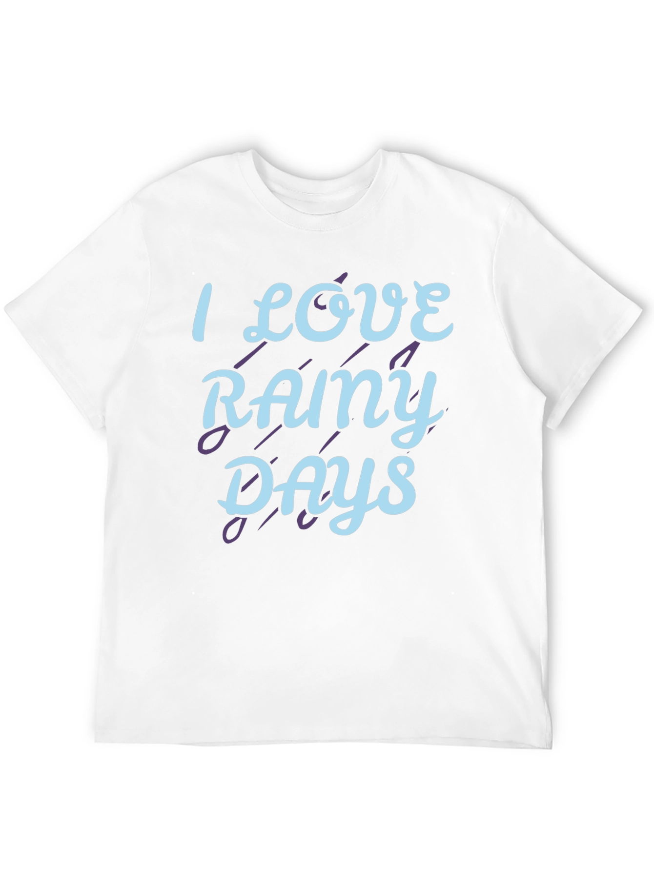 I Love Rainy Days Graphic T-Shirt
