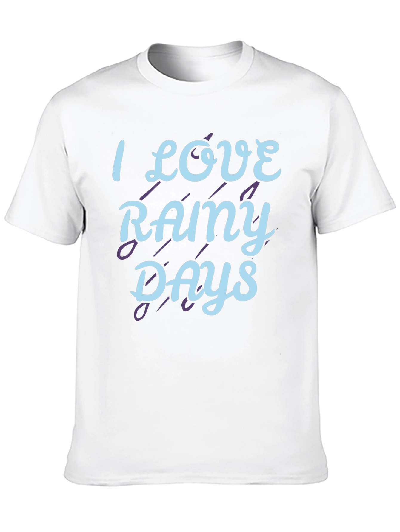 I Love Rainy Days Graphic T-Shirt