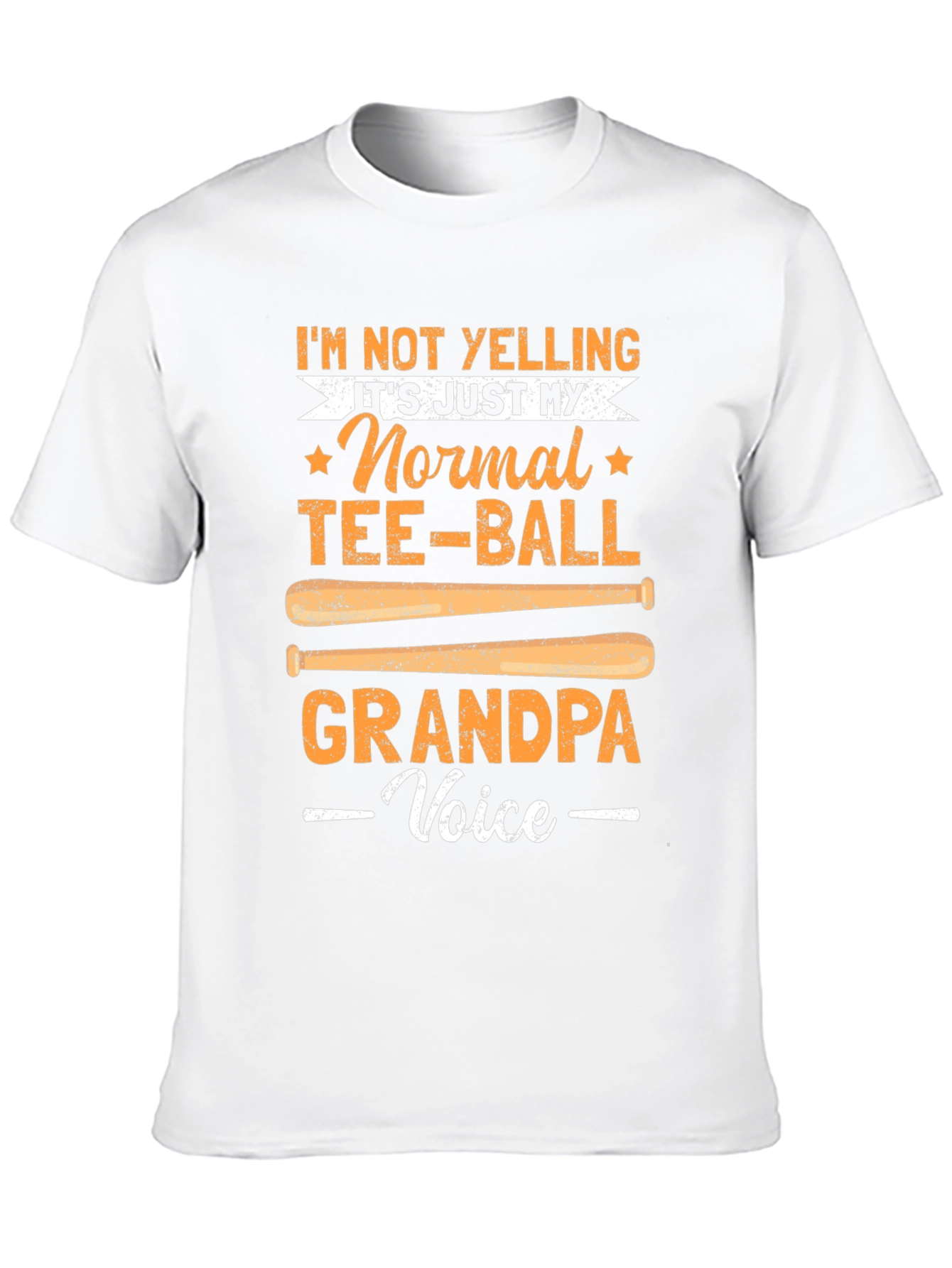 Tee-Ball Grandpa Voice T-Shirt