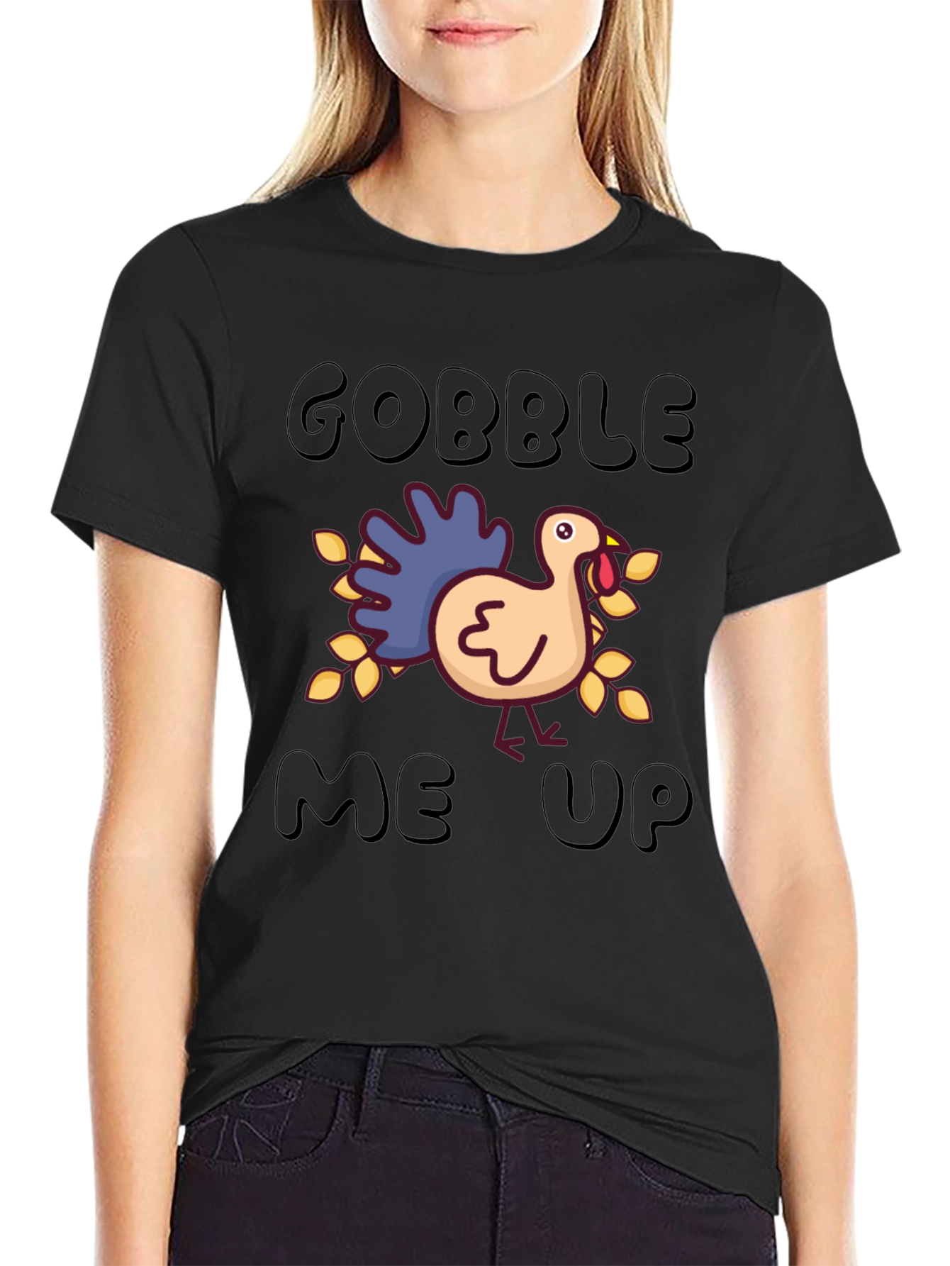 Gobble Me Up Turkey Thanksgiving T-Shirt