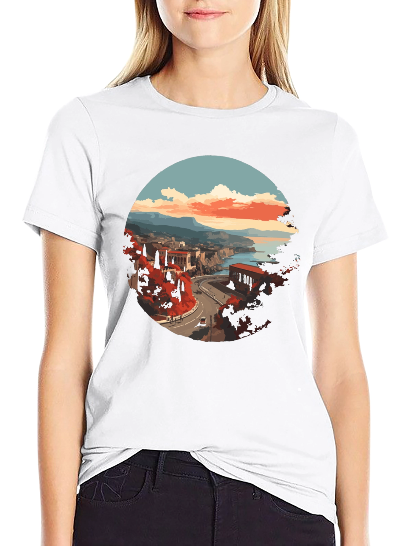 Coastal Vista Graphic Tee