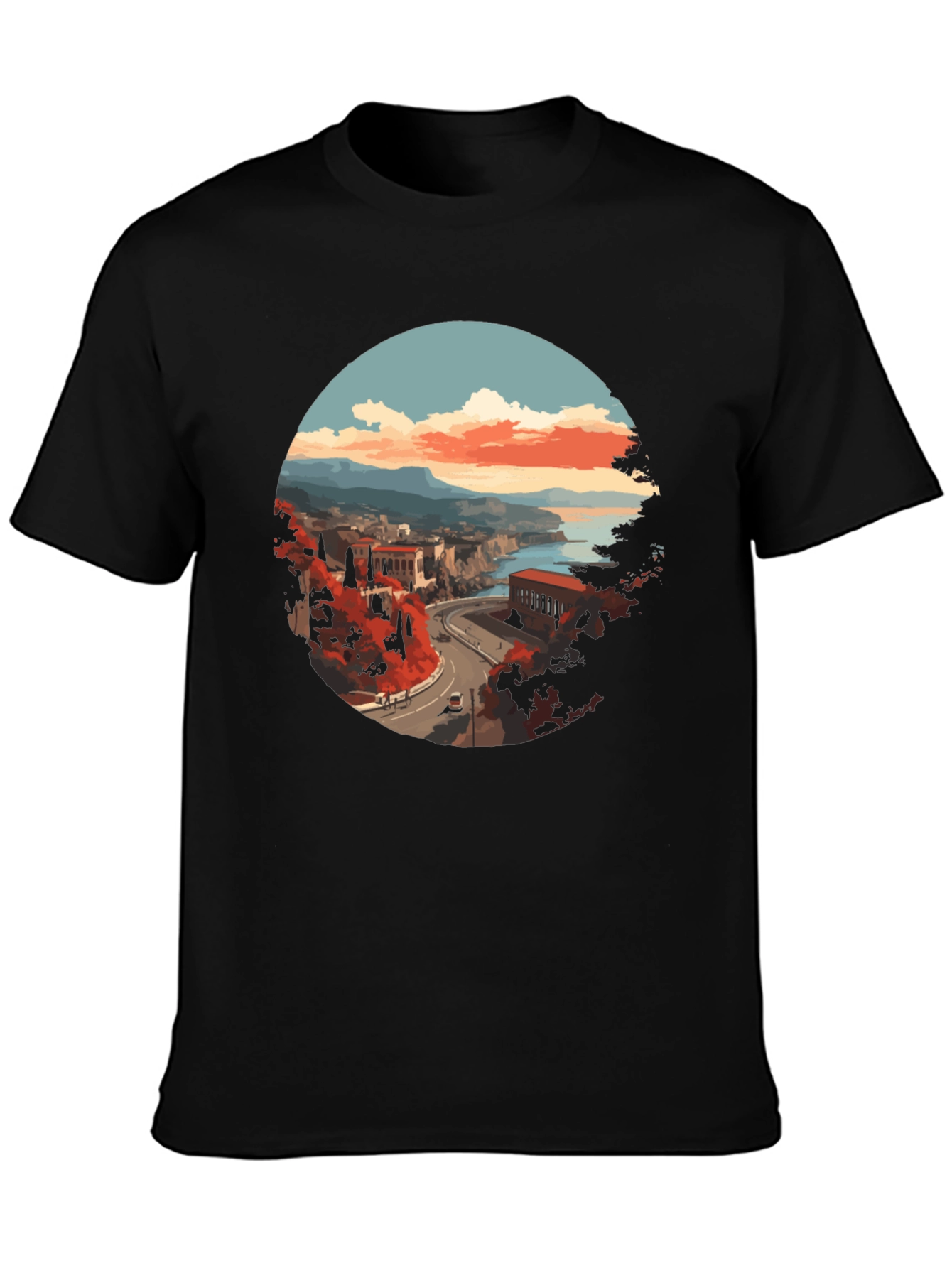 Coastal Vista Graphic Tee