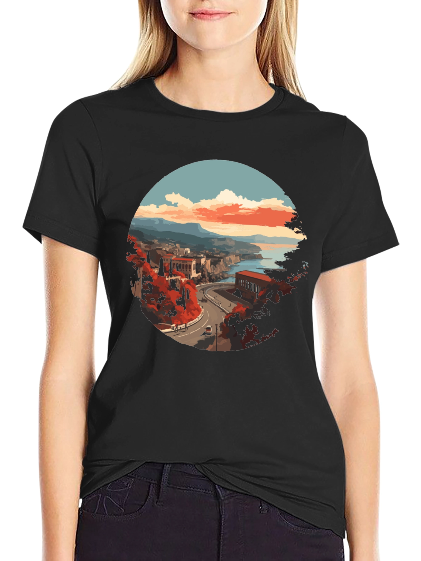 Coastal Vista Graphic Tee