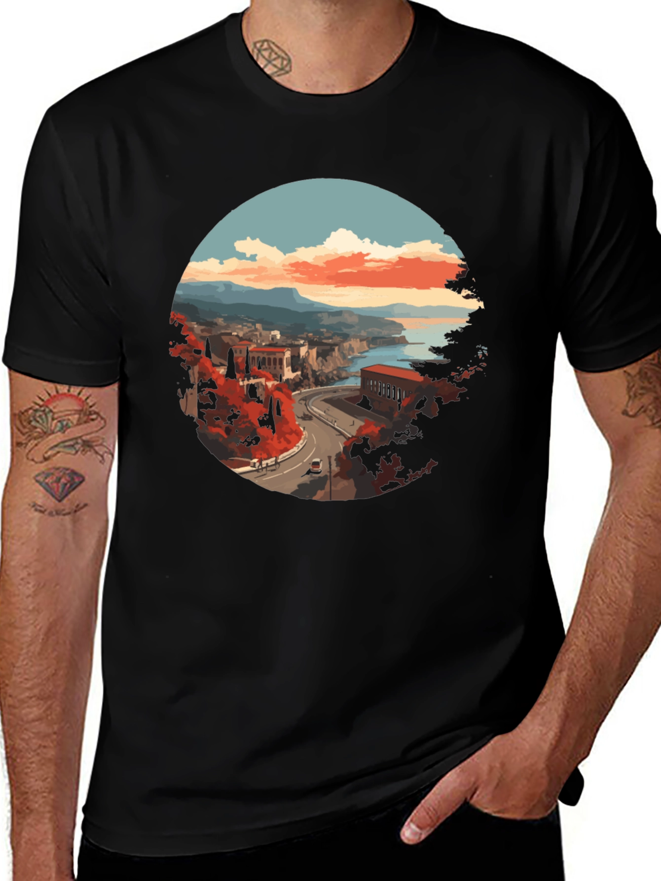 Coastal Vista Graphic Tee