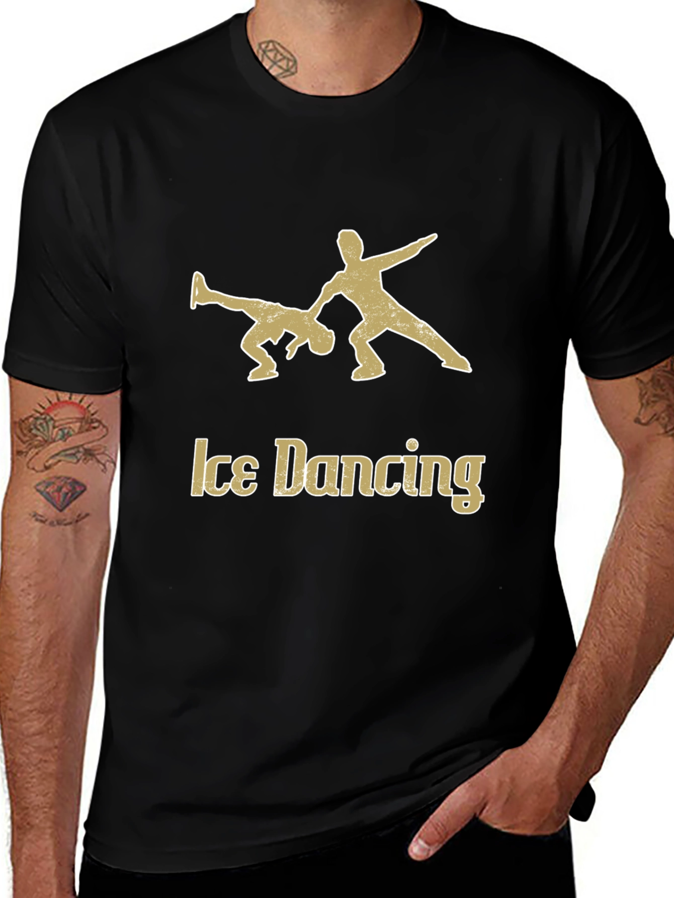 Ice Dancing Graphic Tee - Performance Inspired