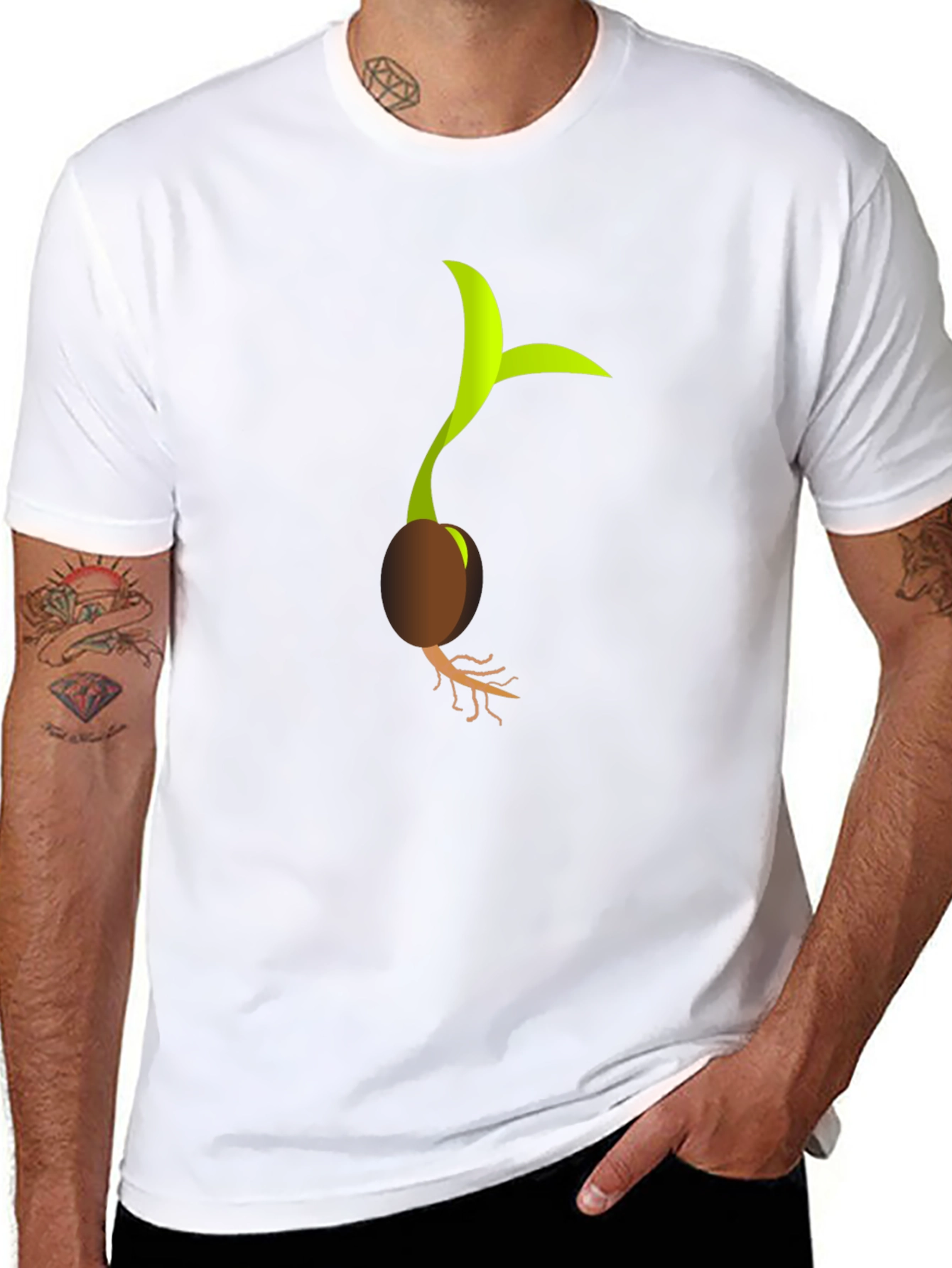 Sprout Graphic T-Shirt - Nature Lovers Tee