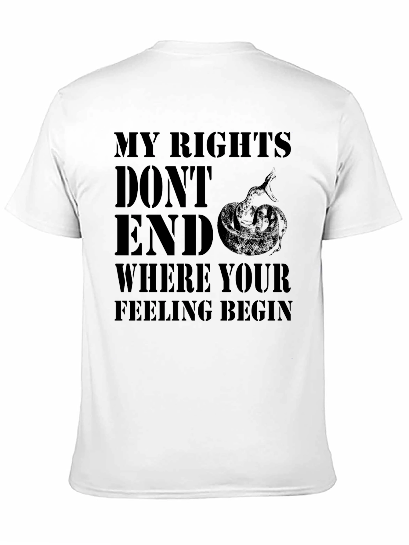 My Rights Dont End Graphic Tee