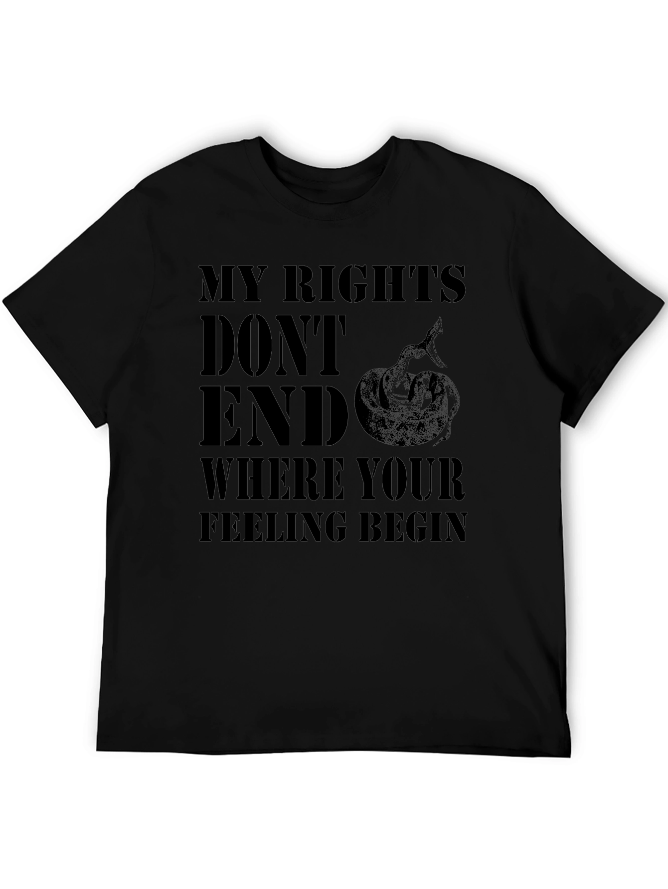 My Rights Dont End Graphic Tee