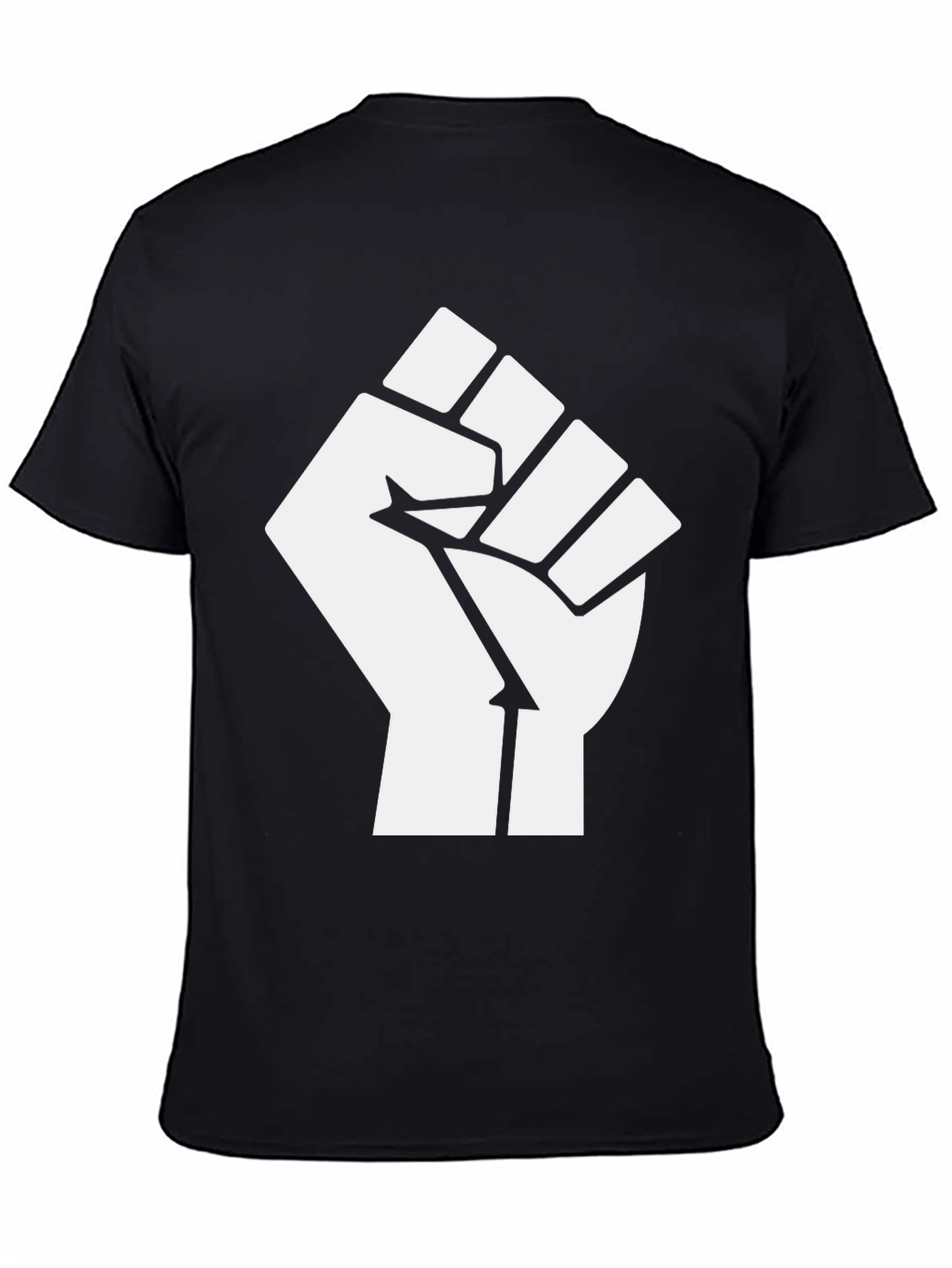Black Power Fist Graphic T-Shirt - Unisex