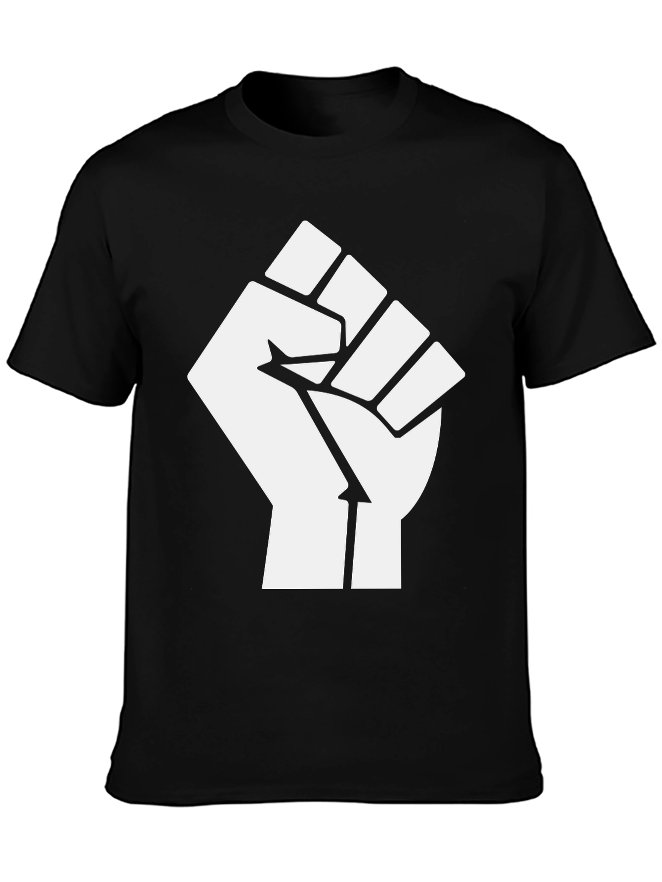 Black Power Fist Graphic T-Shirt - Unisex