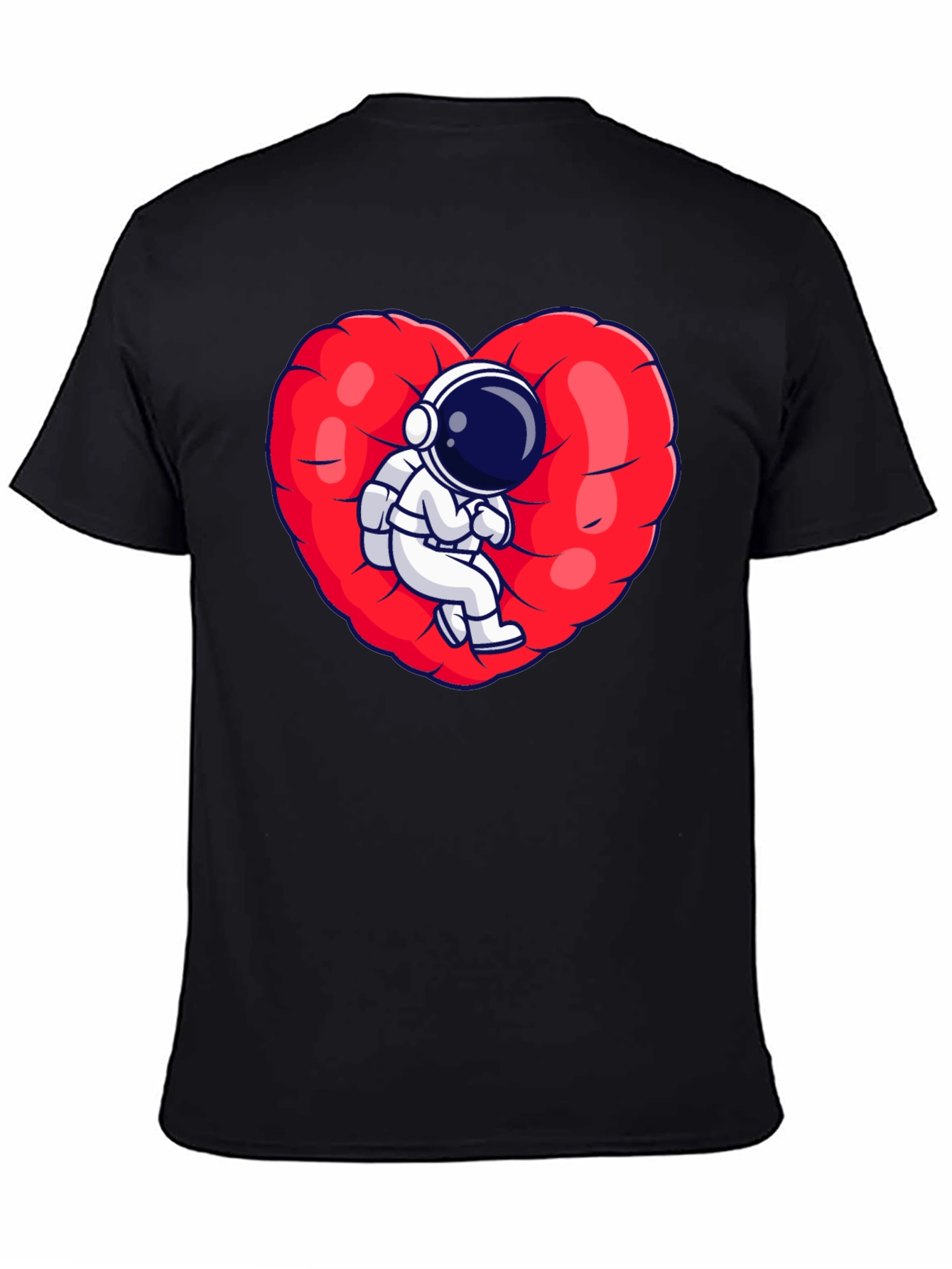 Astronaut Heart T-Shirt - Space Love Tee