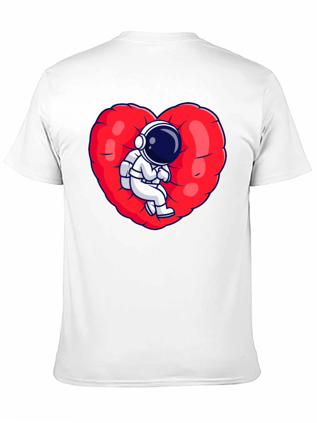 Astronaut Heart T-Shirt - Space Love Tee