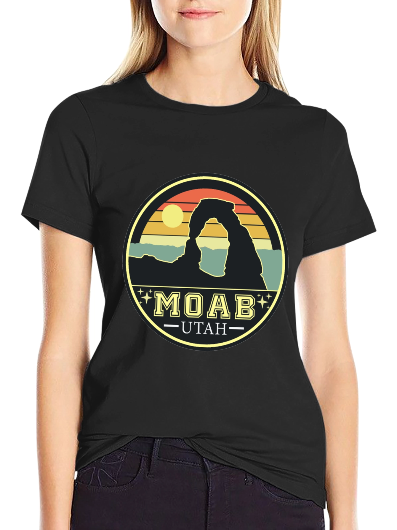 Moab Utah Retro T-Shirt