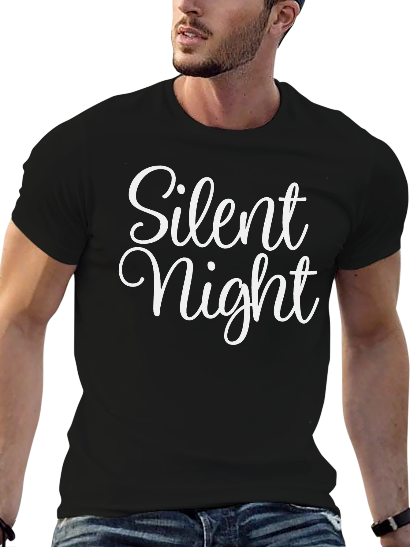 Silent Night Graphic T-Shirt