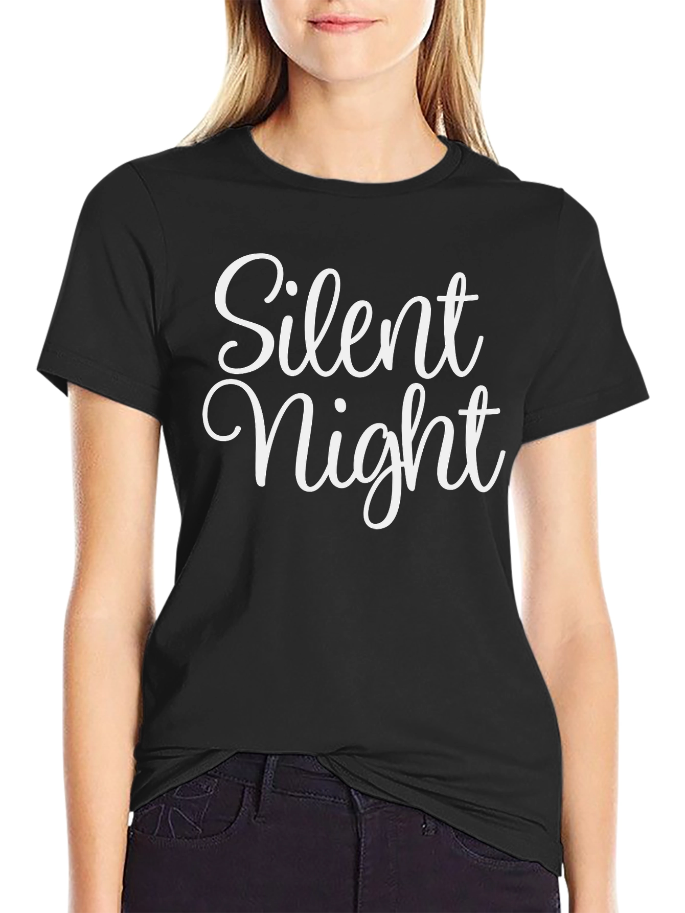 Silent Night Graphic T-Shirt