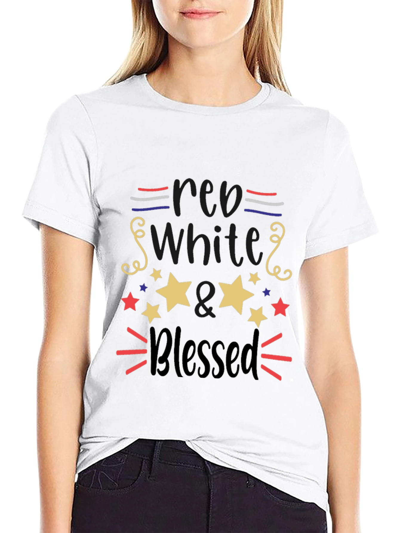 Red White & Blessed T-Shirt