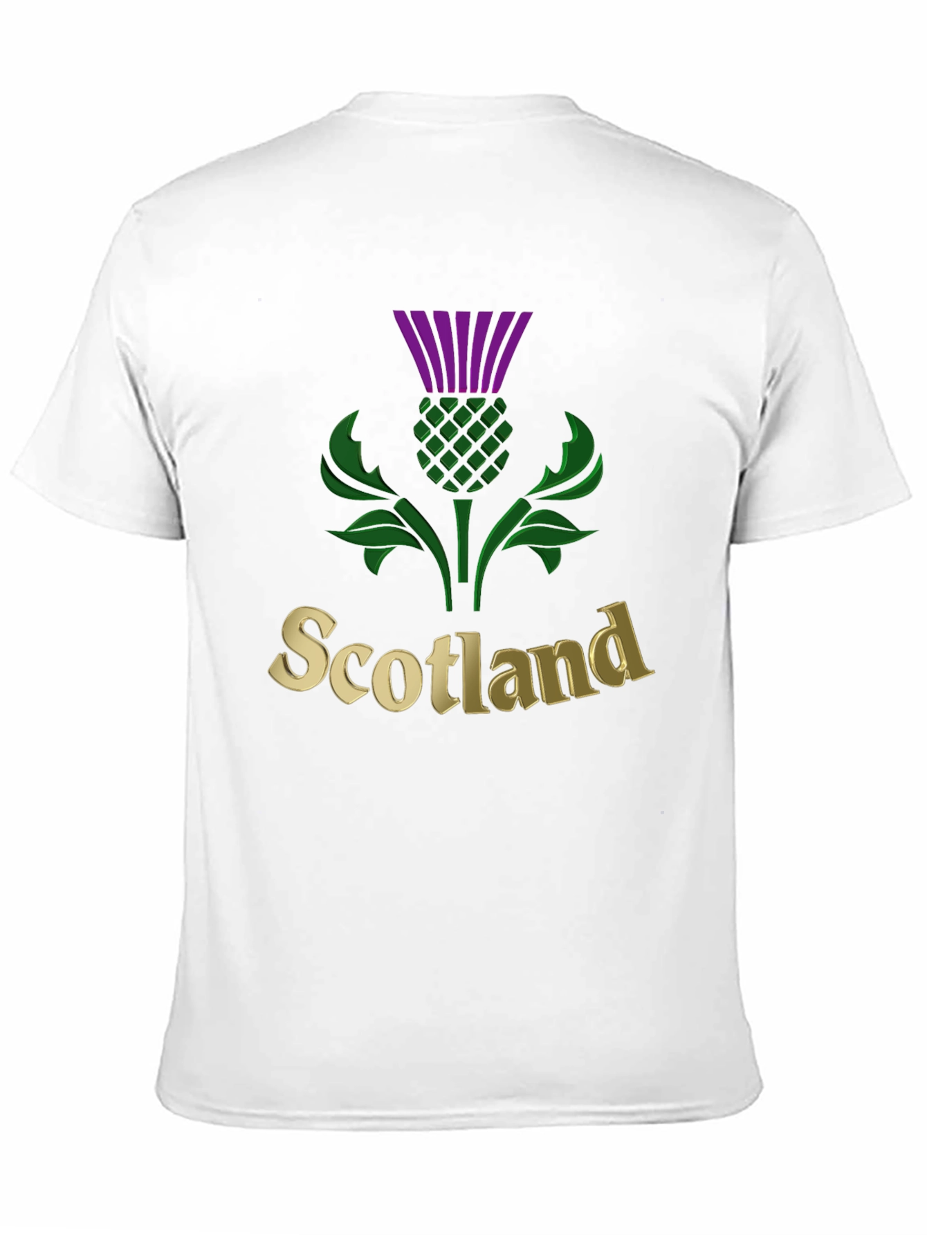 Scotland Thistle Graphic T-Shirt - Unique Design