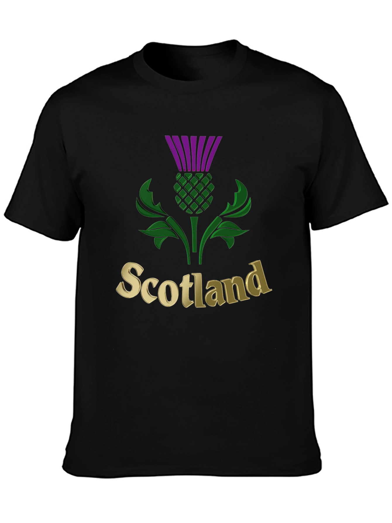 Scotland Thistle Graphic T-Shirt - Unique Design