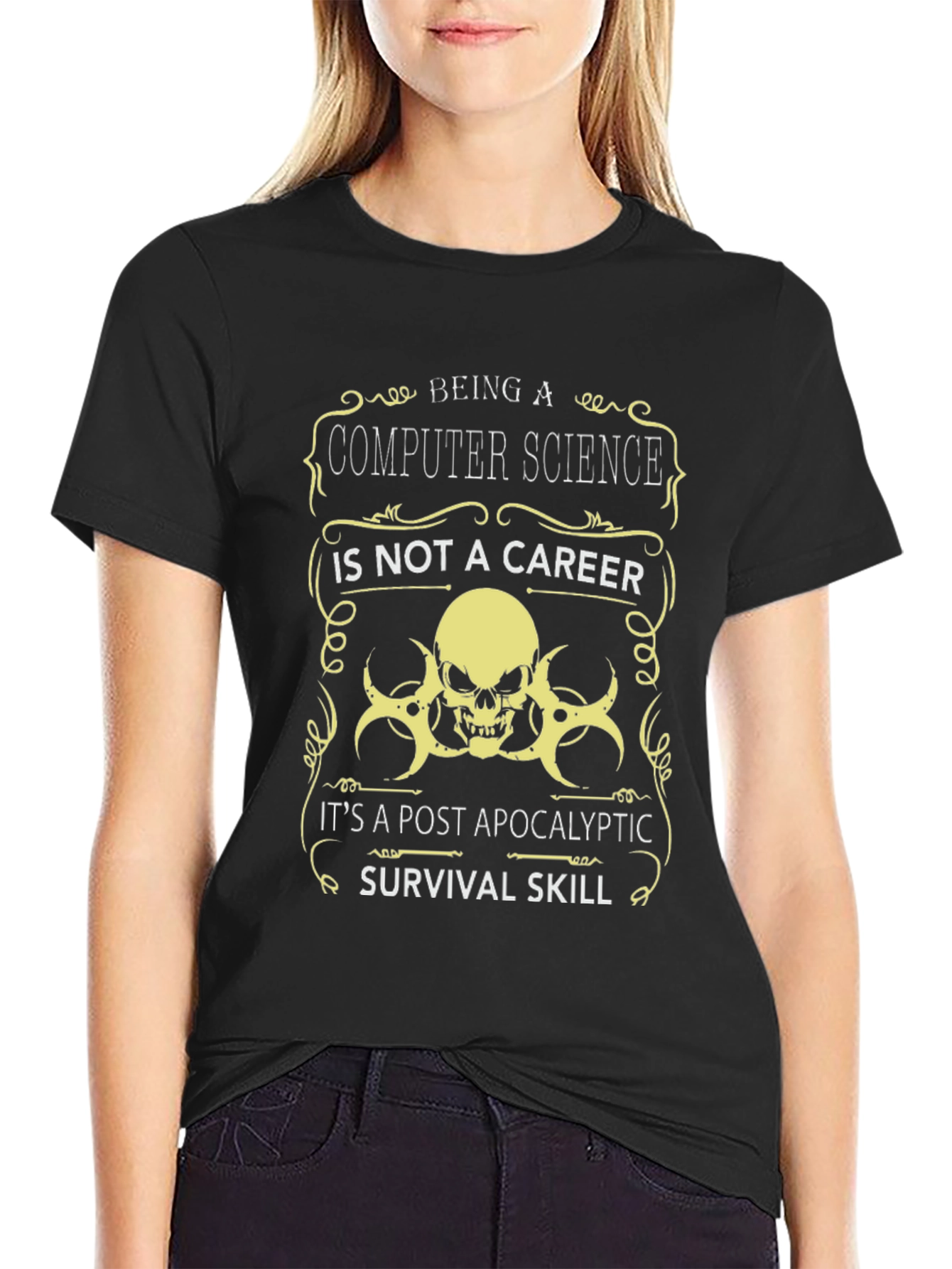 Computer Science Post-Apocalyptic Survival Skill T-Shirt