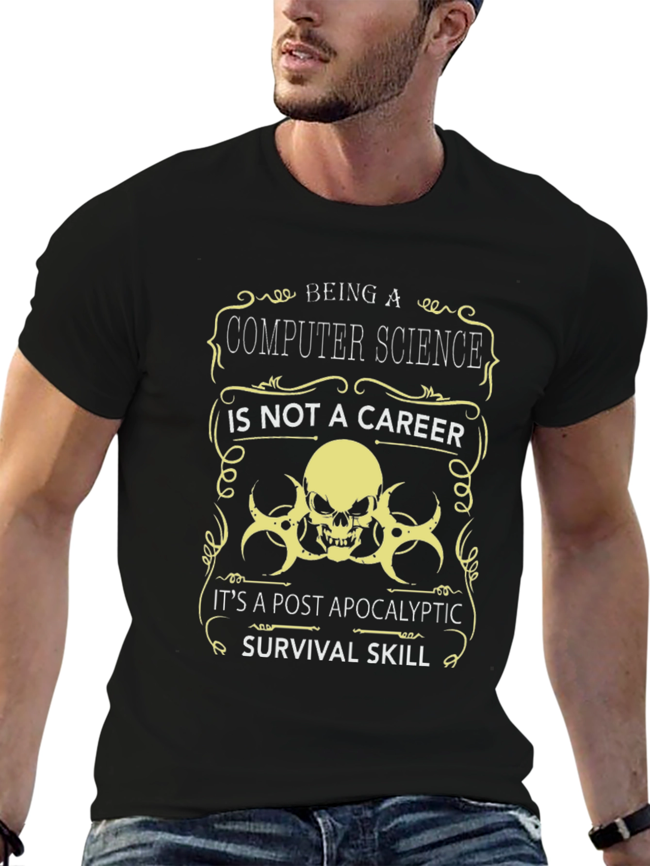 Computer Science Post-Apocalyptic Survival Skill T-Shirt