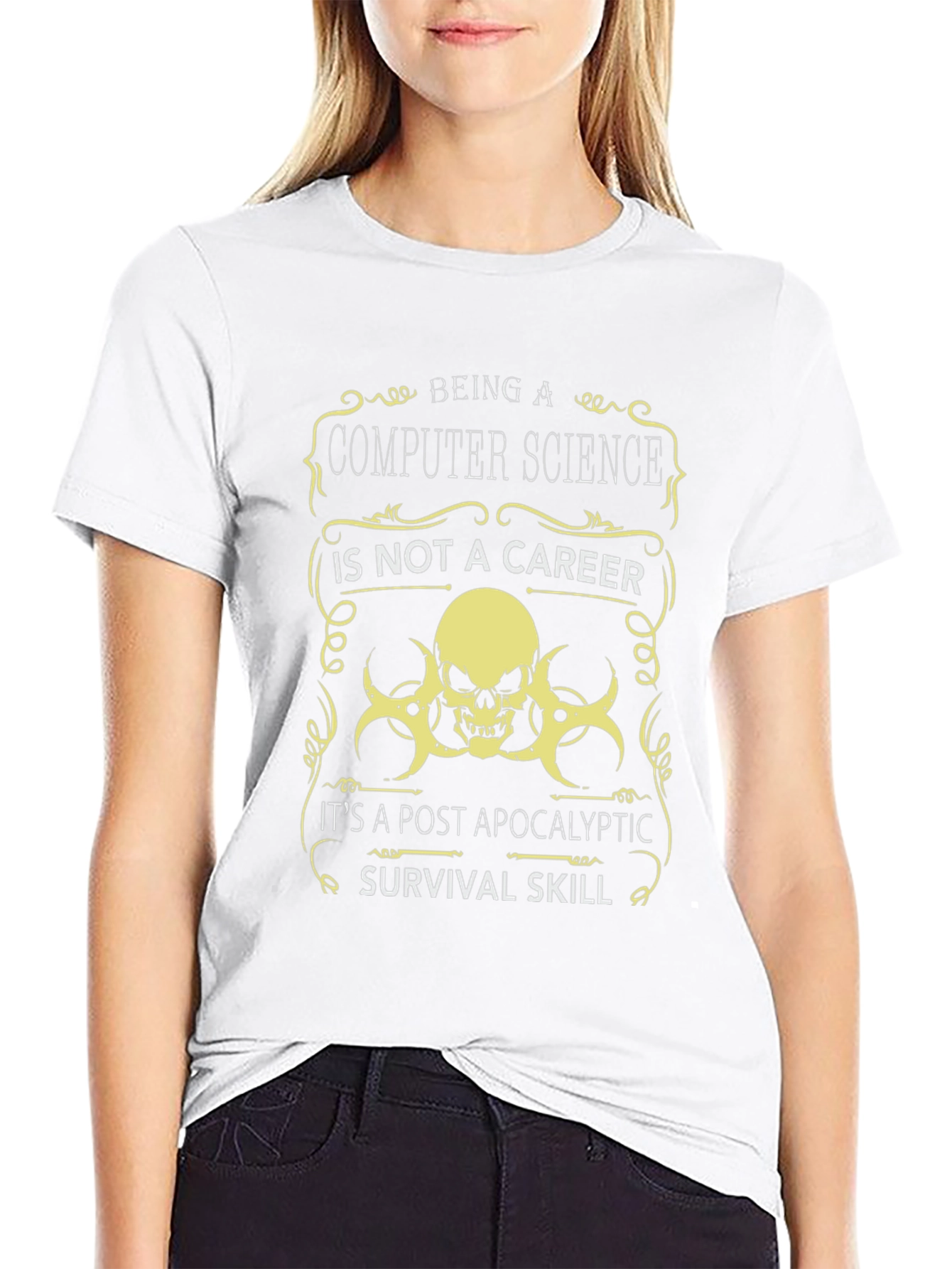 Computer Science Post-Apocalyptic Survival Skill T-Shirt