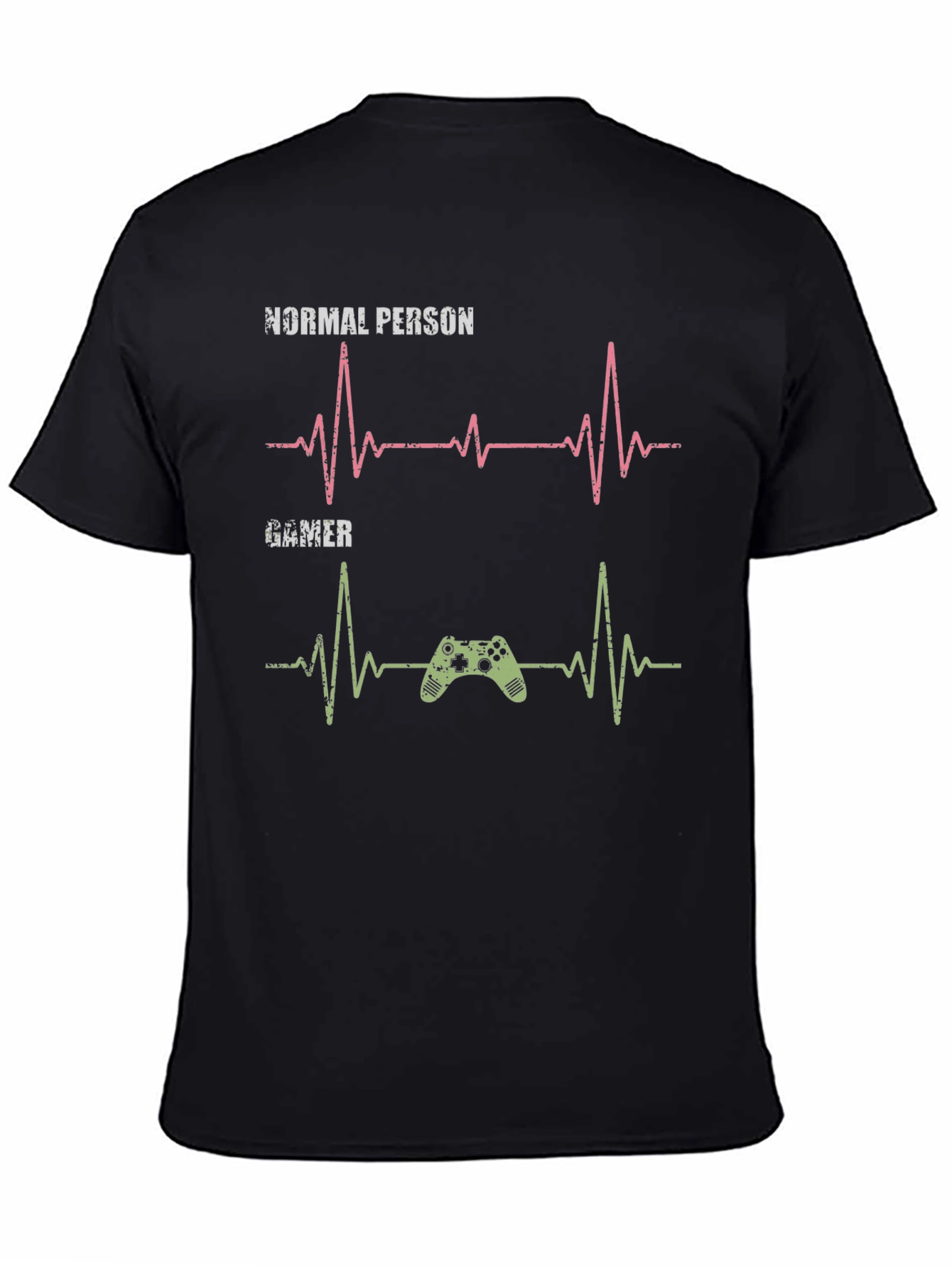 Gamer Heartbeat T-Shirt - Gaming Lover Gift
