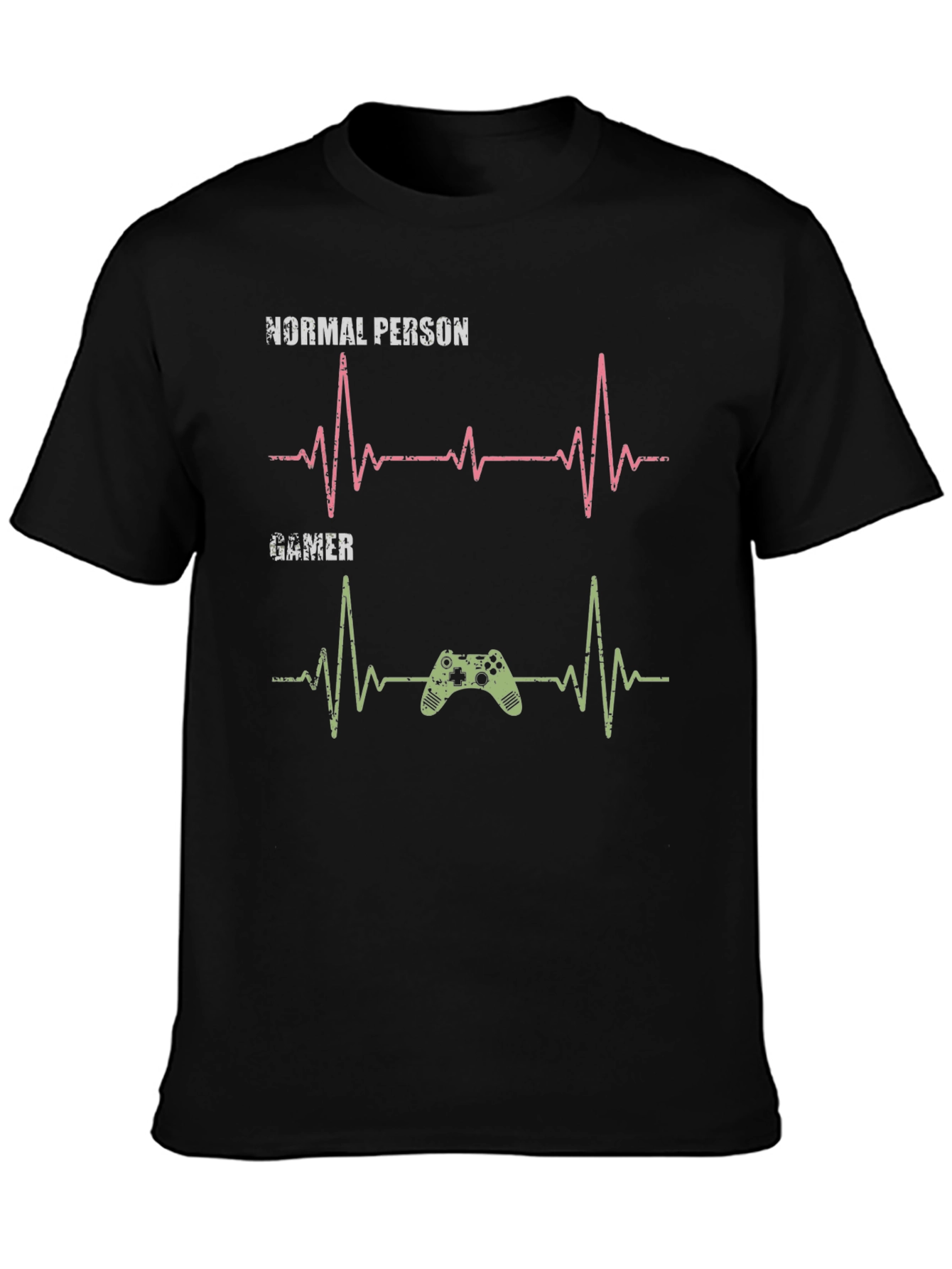 Gamer Heartbeat T-Shirt - Gaming Lover Gift