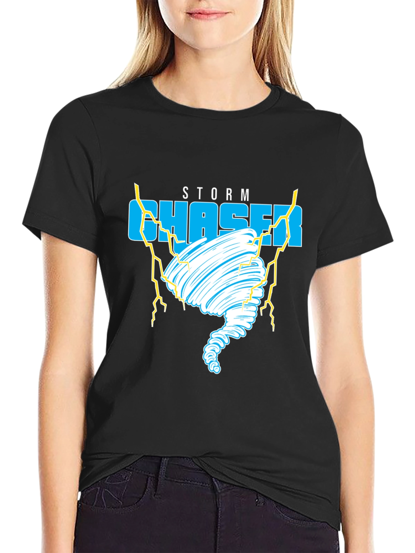 Storm Chaser Graphic Tee - Tornado Design
