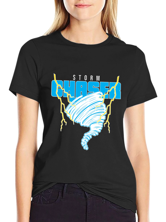 Storm Chaser Graphic Tee - Tornado Design