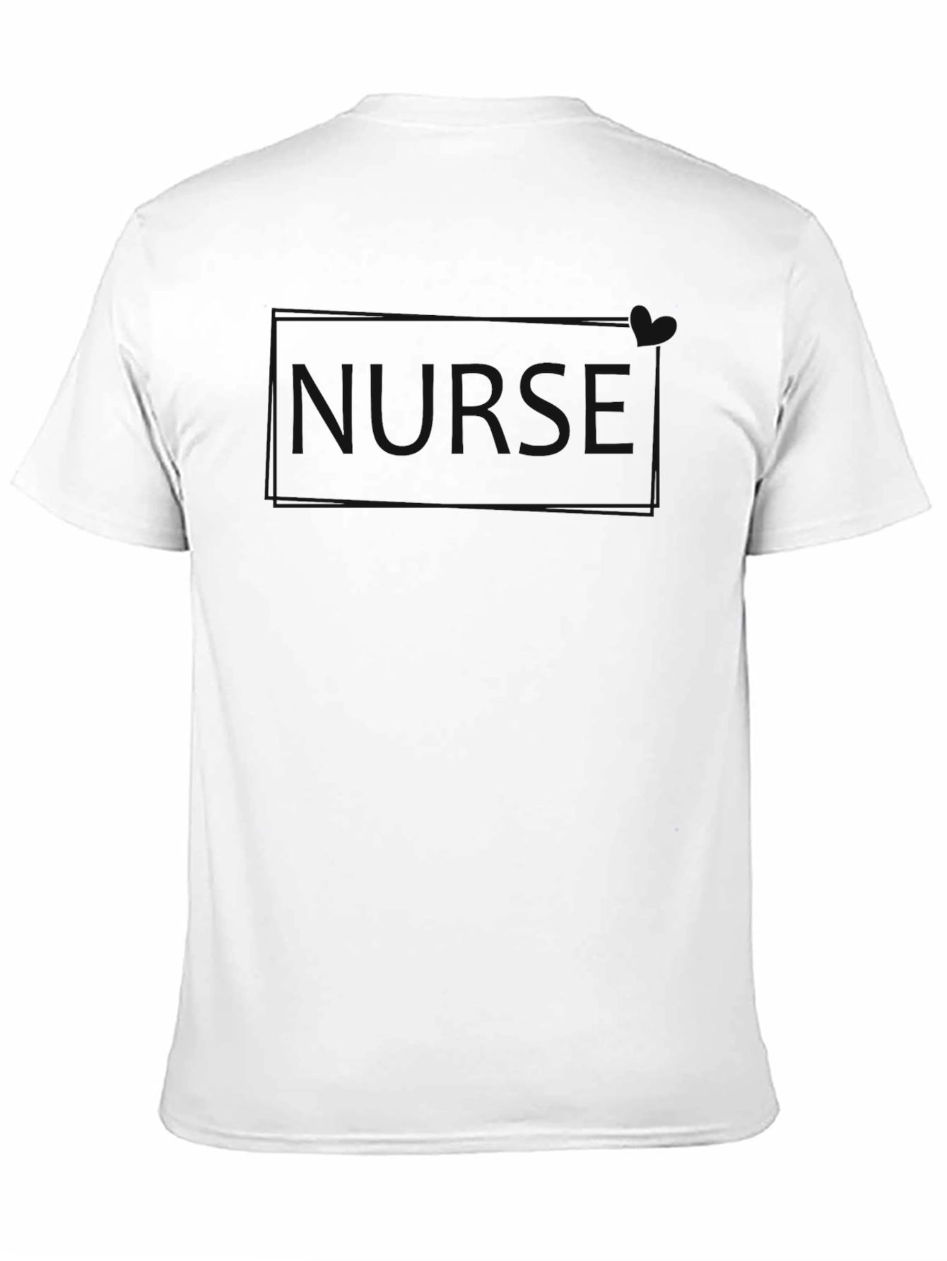 Black NURSE Graphic T-Shirt for Men