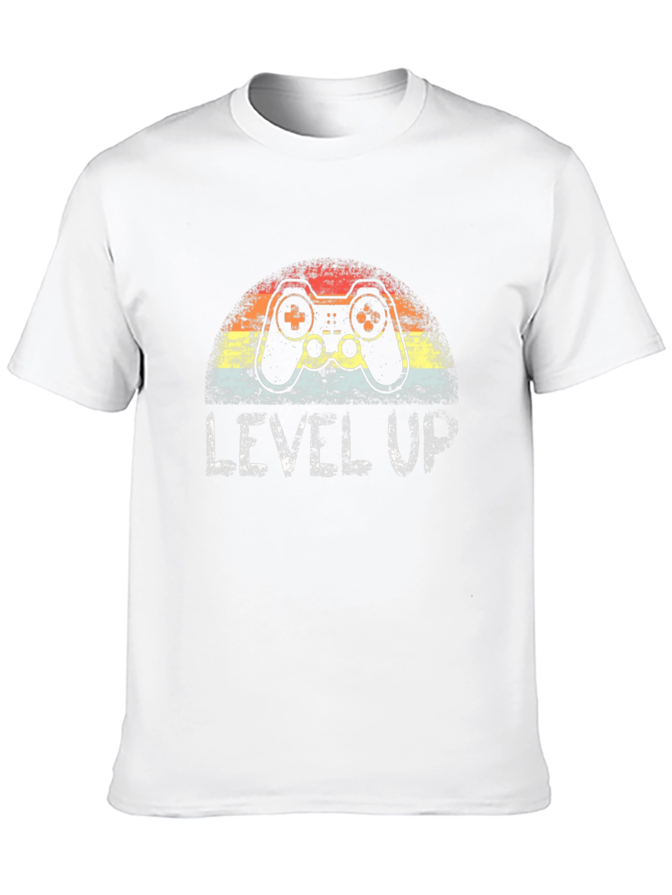 Level Up Gaming T-Shirt - Retro Controller Design