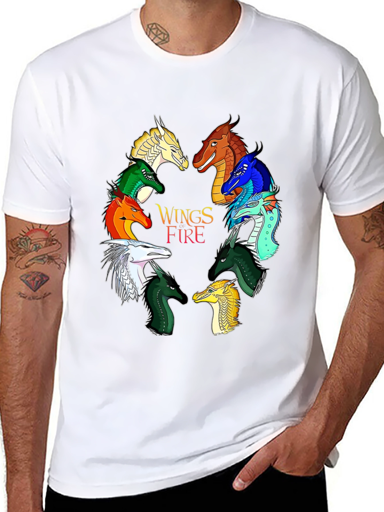 Wings of Fire Dragons Graphic T-Shirt