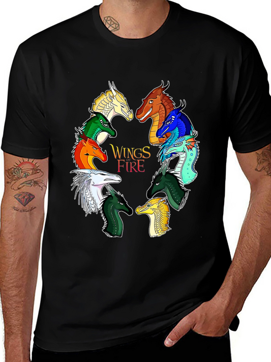 Wings of Fire Dragons Graphic T-Shirt