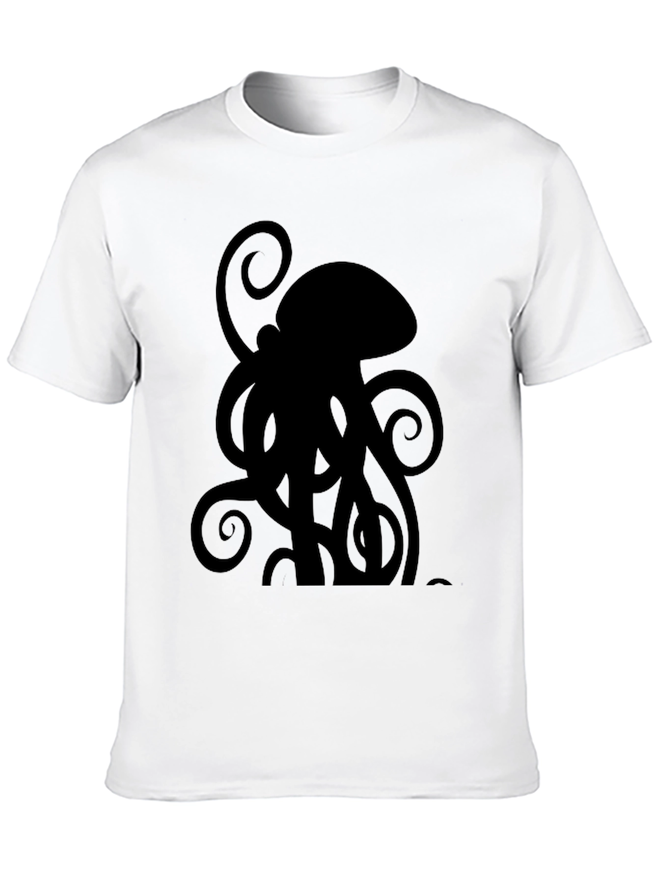 Black Octopus Graphic Tee