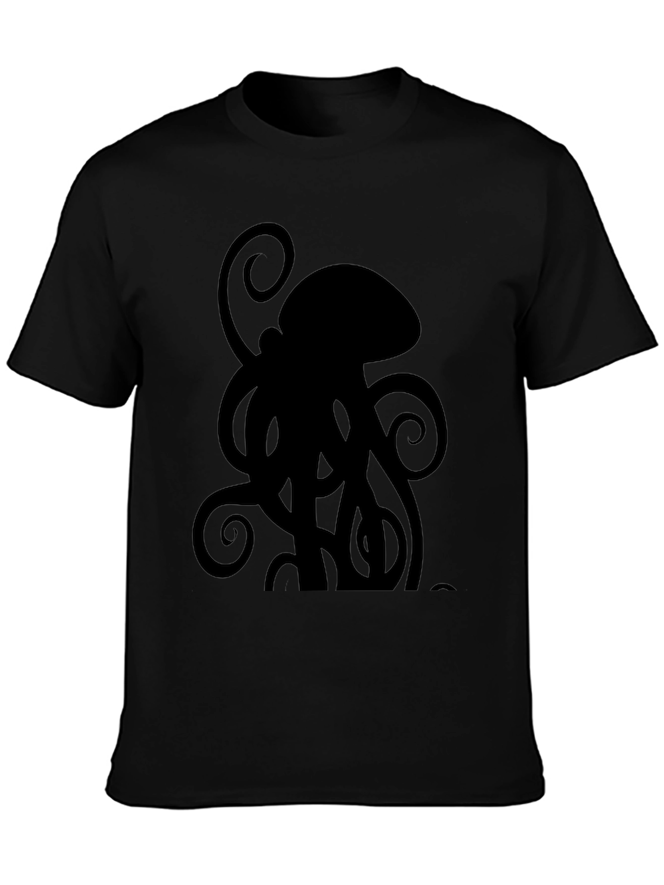 Black Octopus Graphic Tee