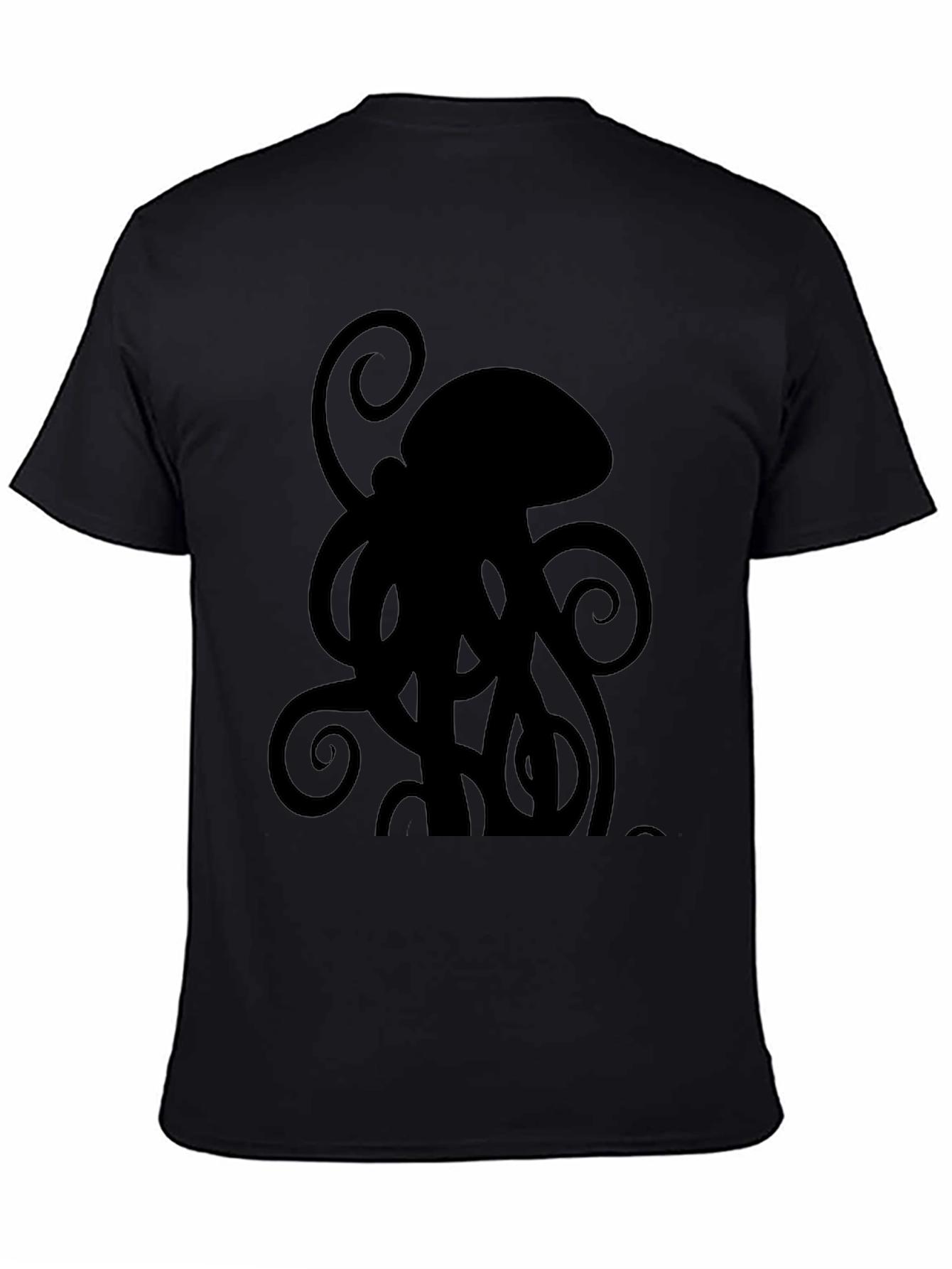 Black Octopus Graphic Tee
