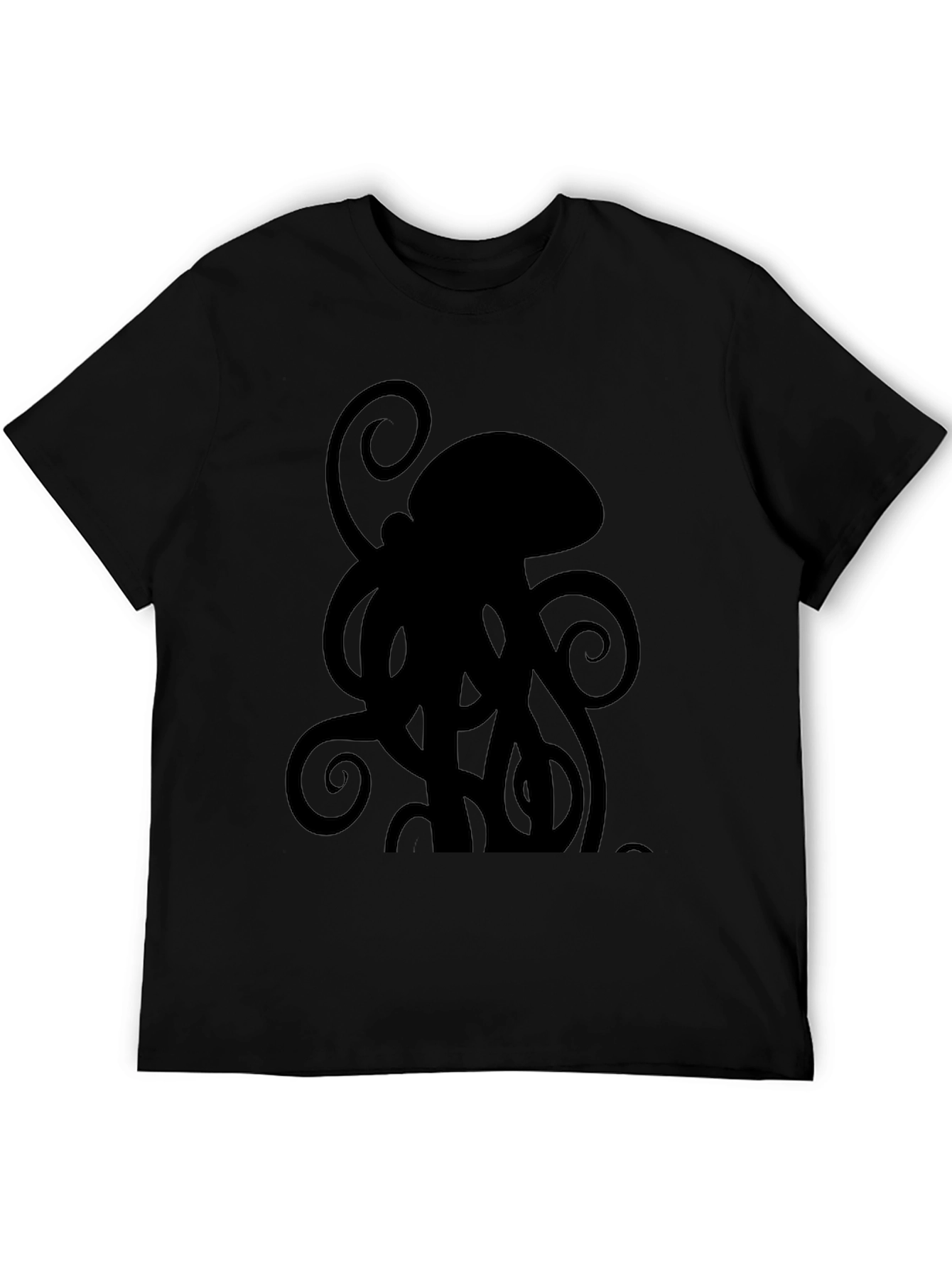 Black Octopus Graphic Tee
