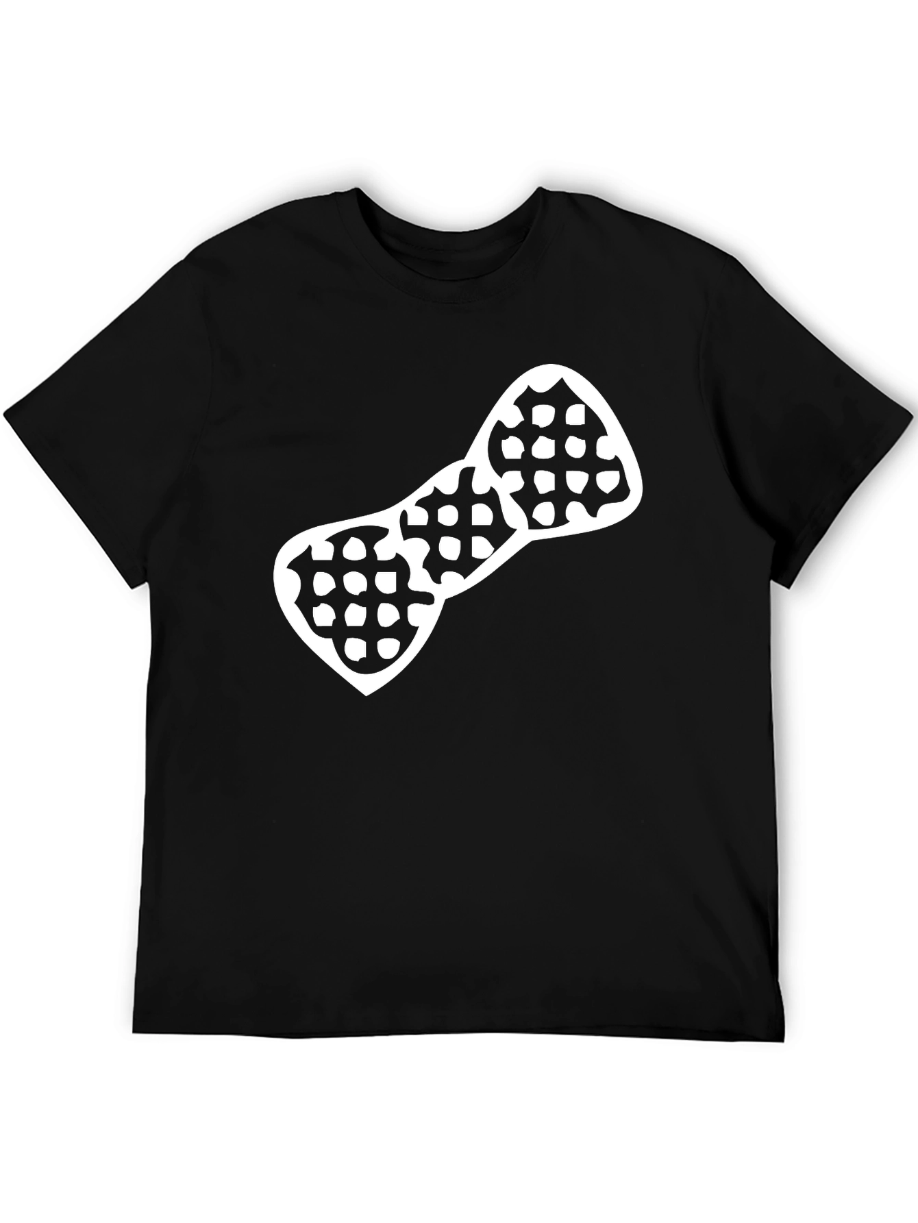 Geometric Bow Tie Graphic T-Shirt
