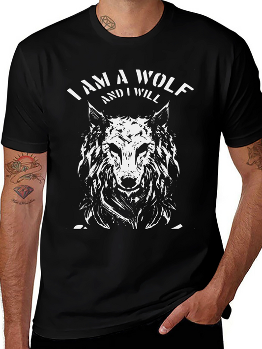 I Am a Wolf T-Shirt - Graphic Tee