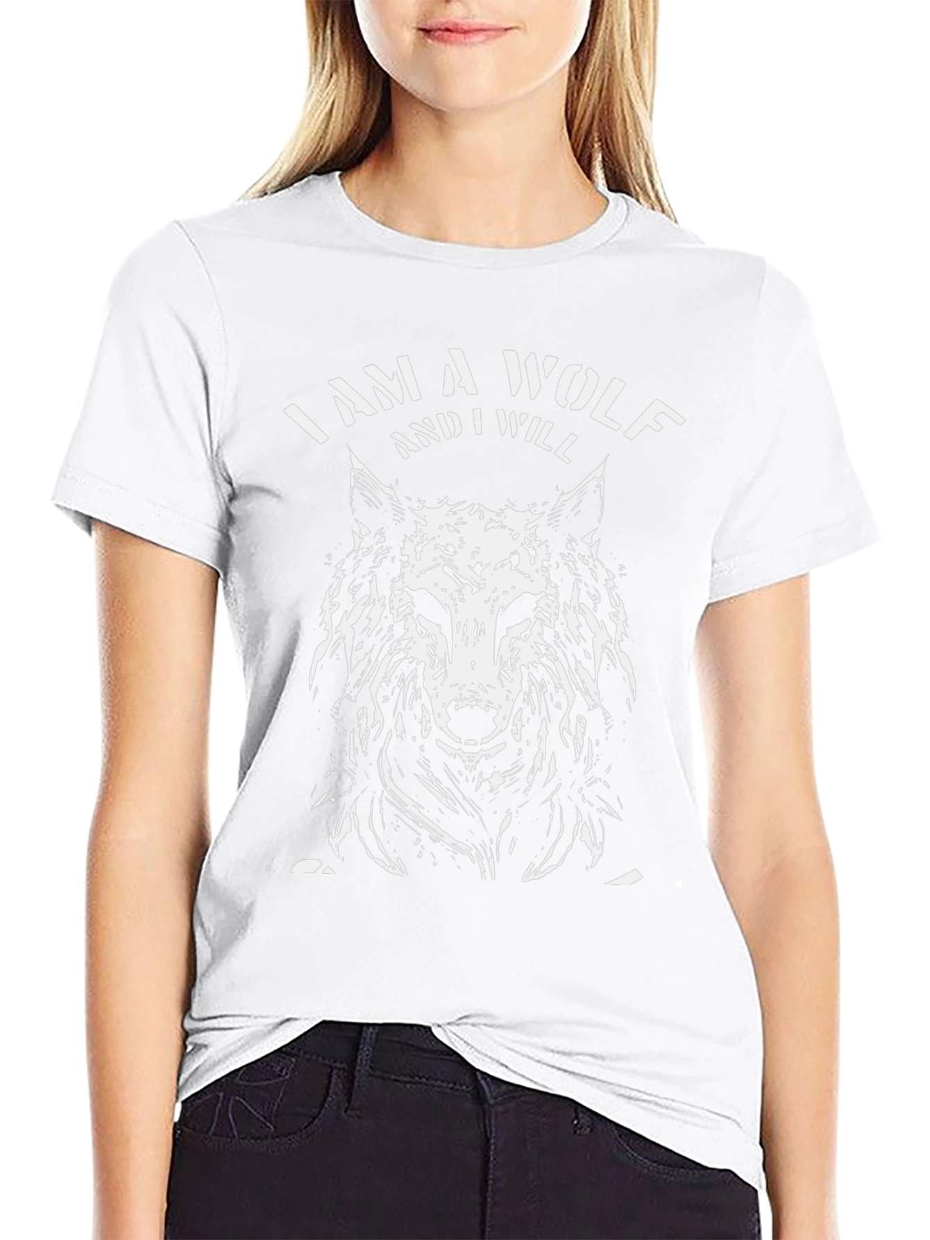 I Am a Wolf T-Shirt - Graphic Tee